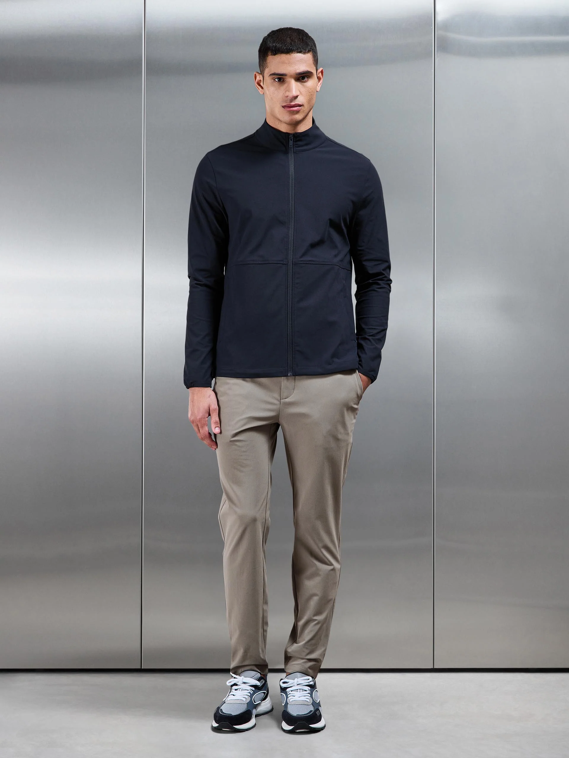 24 Hour Trouser in Taupe - Image 4