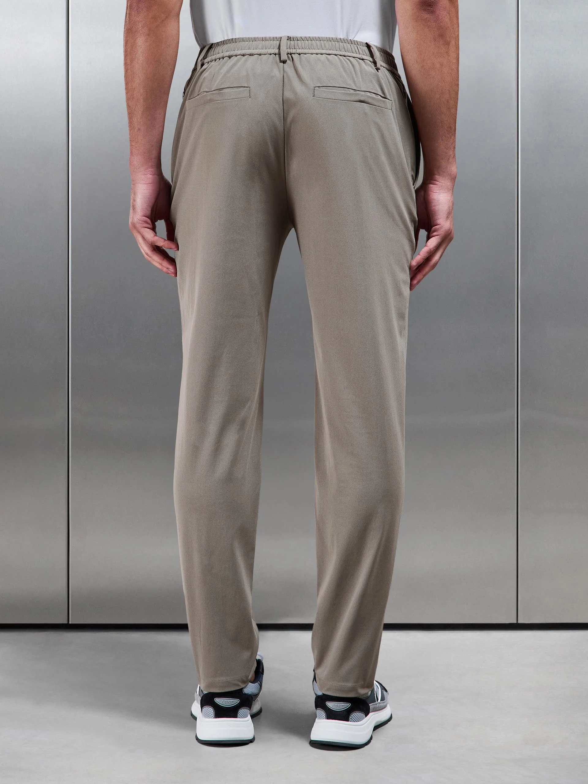 24 Hour Trouser in Taupe - Image 8