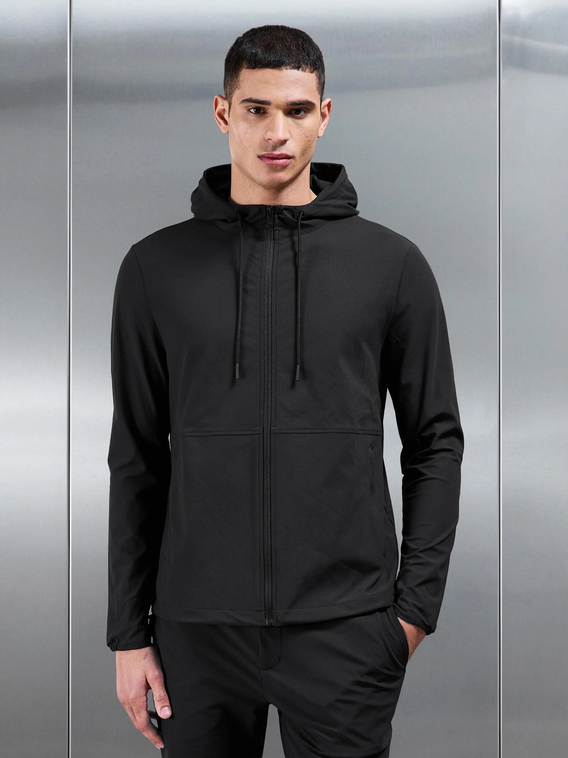 24 Hour Windbreaker in Black - Image 3