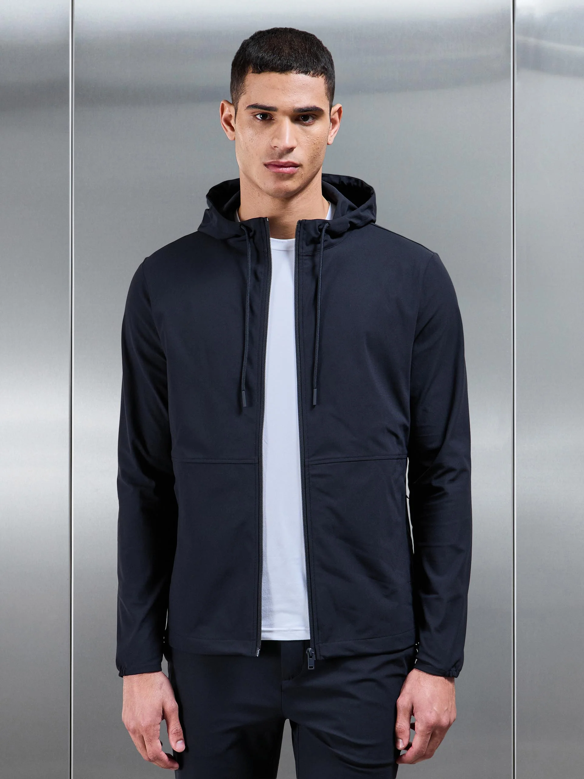 24 Hour Windbreaker in Navy - Image 8