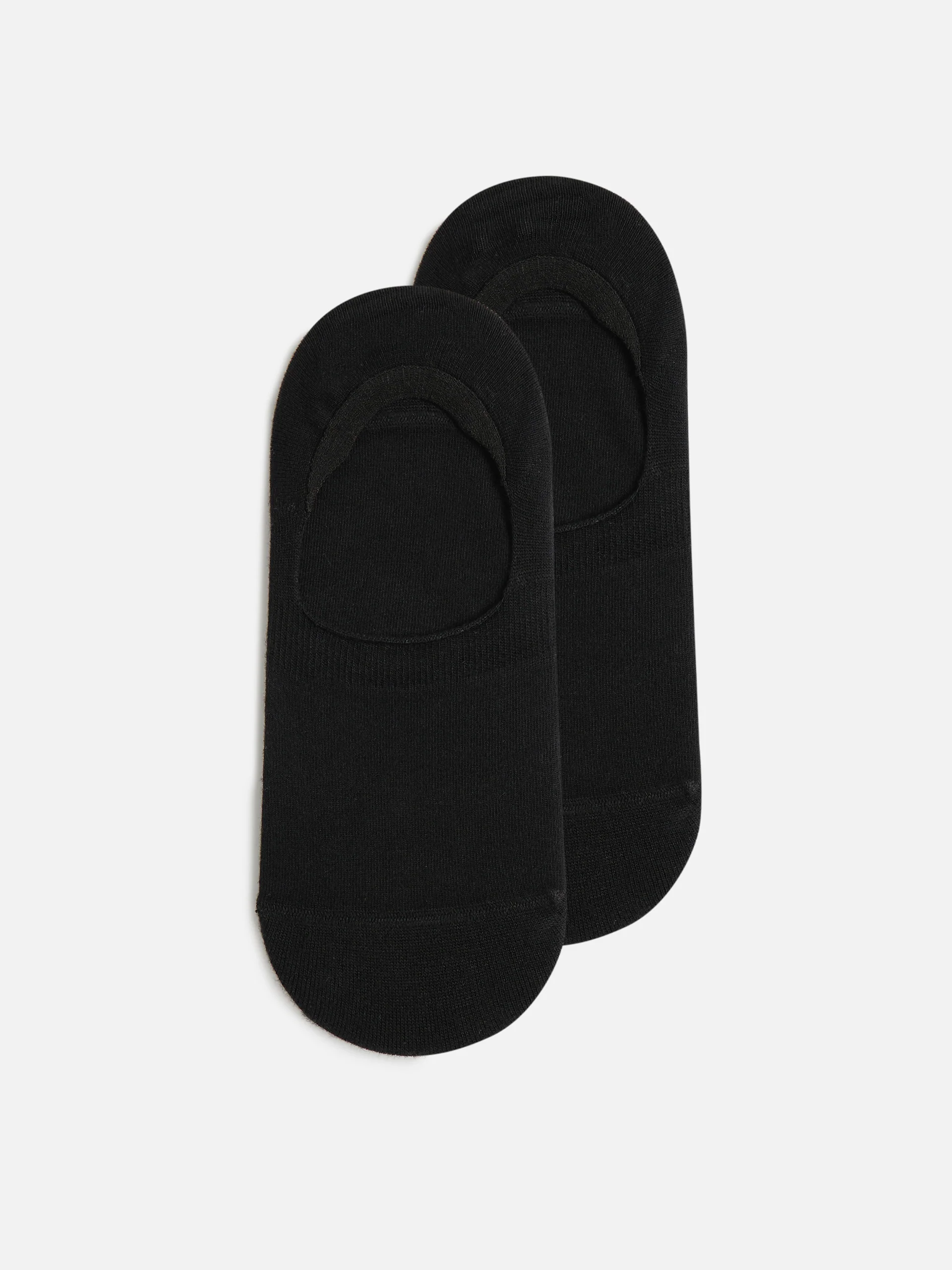 3 Pack No Show Sock in Black - Image 4