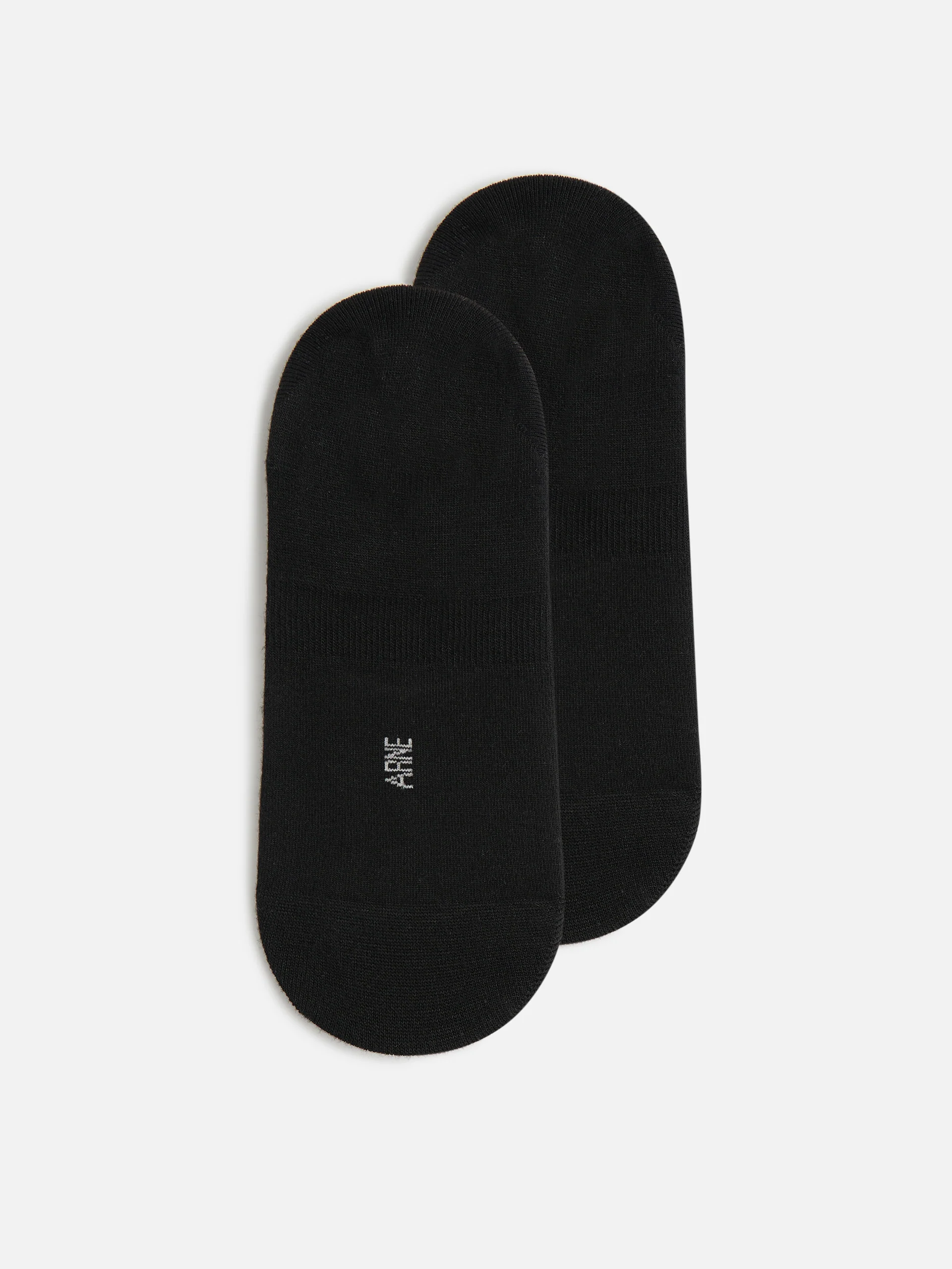 3 Pack No Show Sock in Black - Image 5