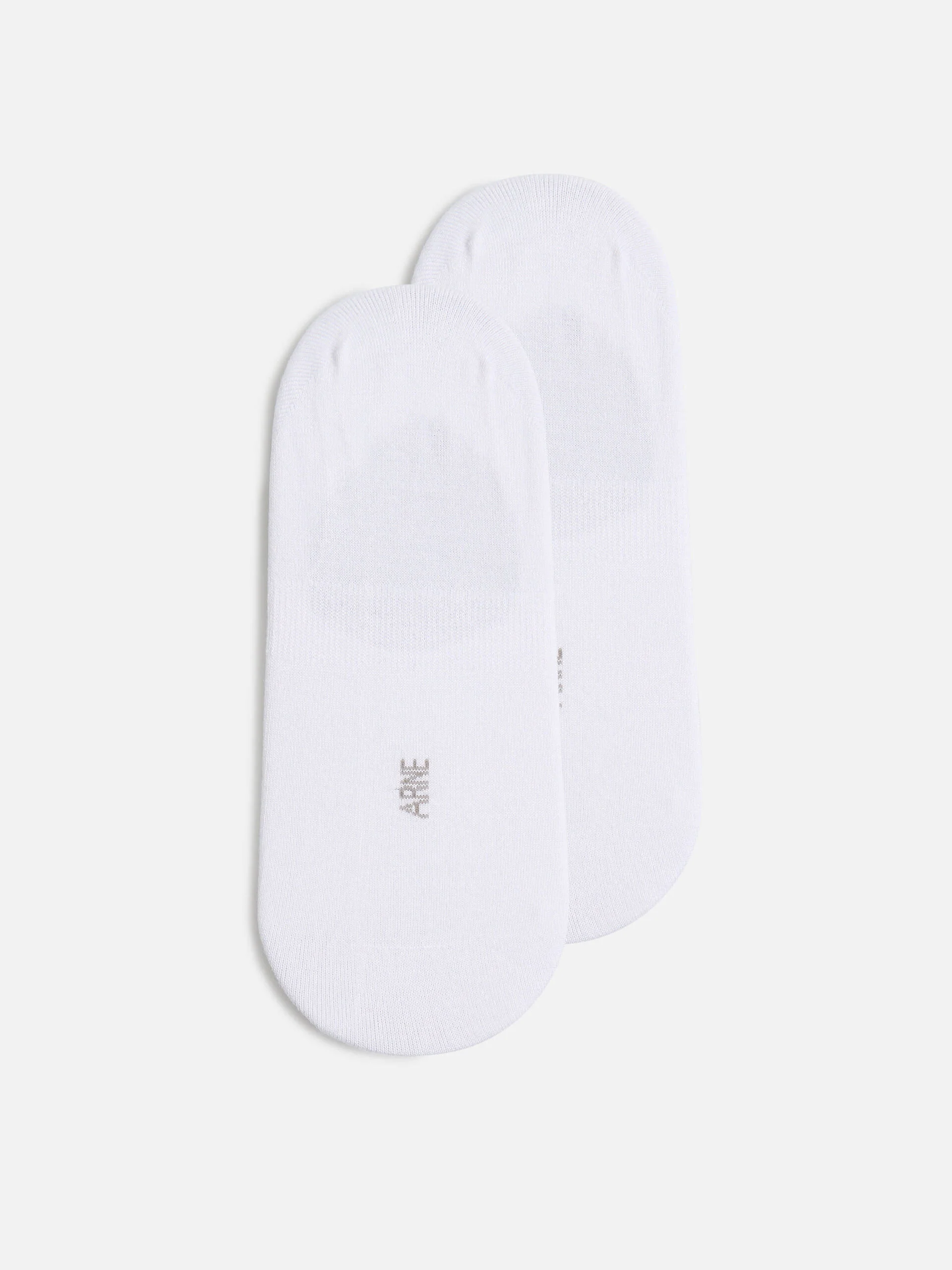 3 Pack No Show Sock in White - Image 5