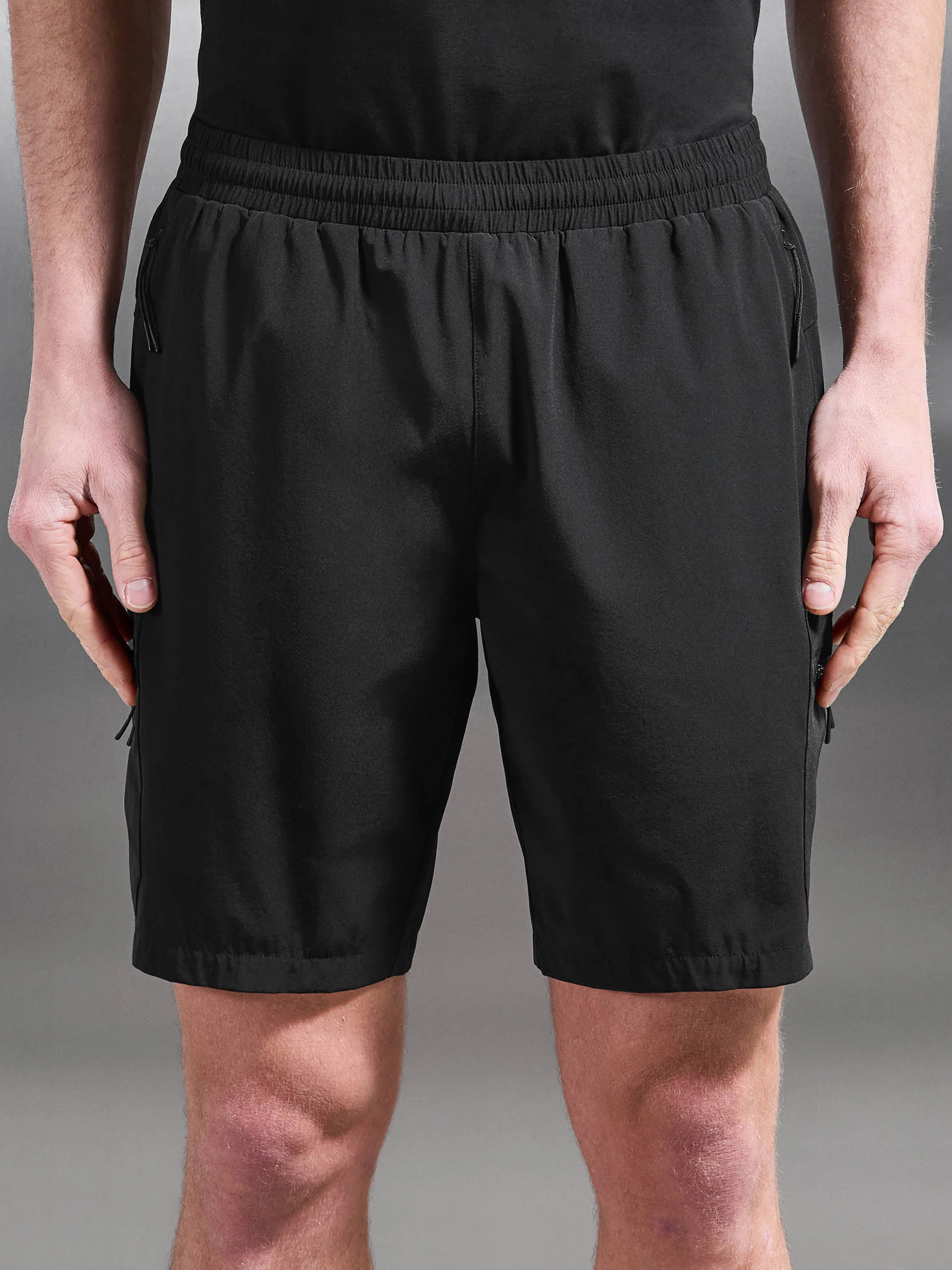 Active Cargo Short in Black - Image 4