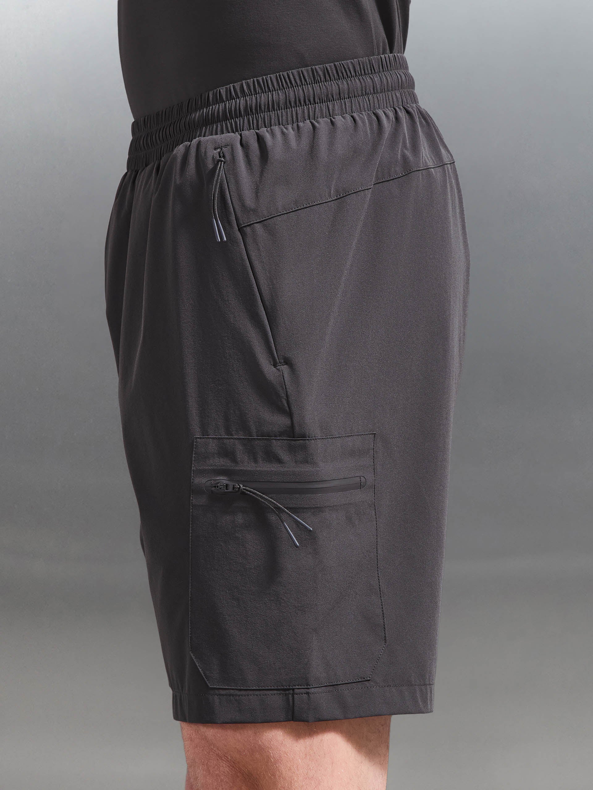 Active Cargo Short in Grey - Image 5