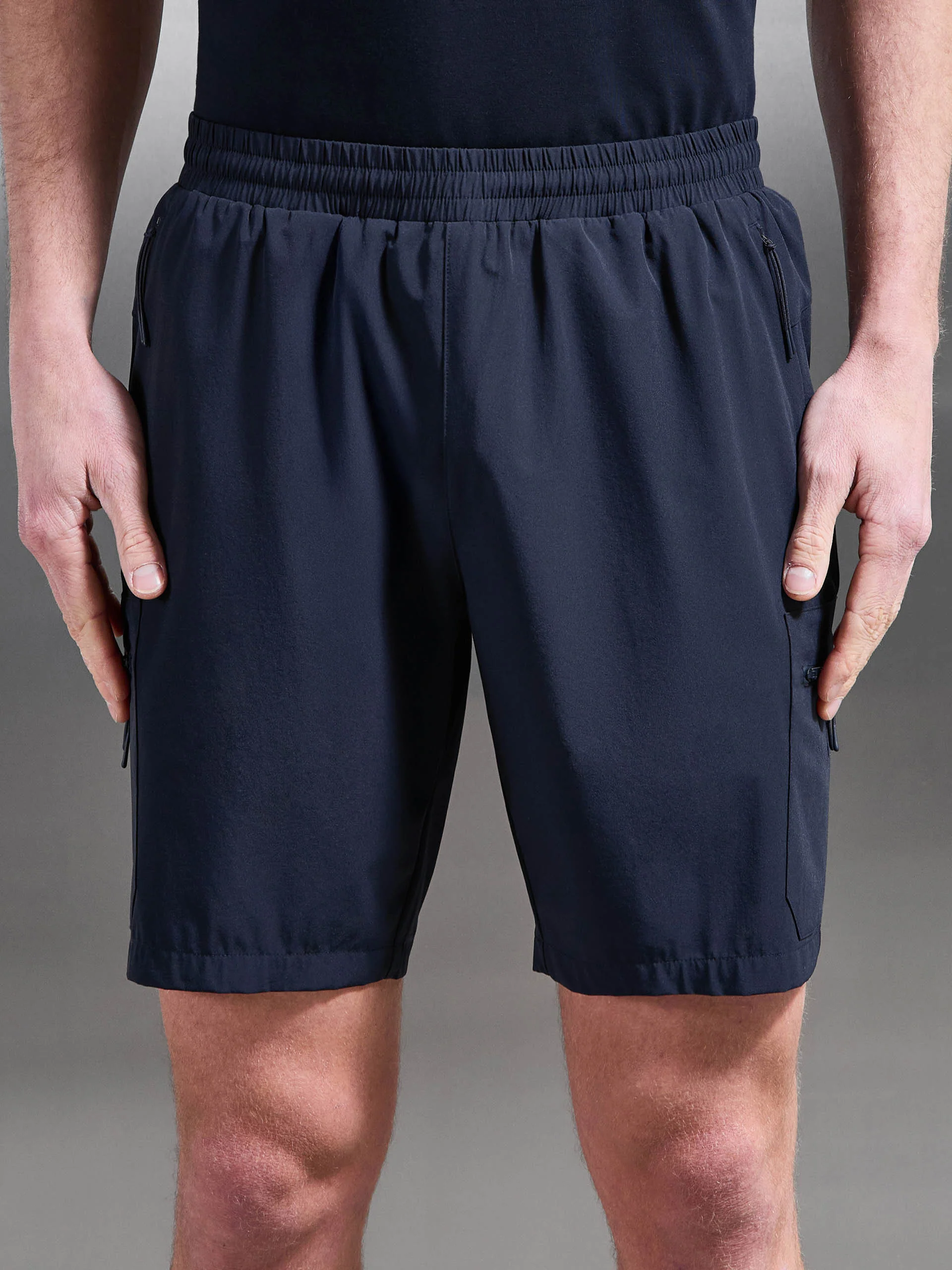 Active Cargo Short in Navy - Image 4