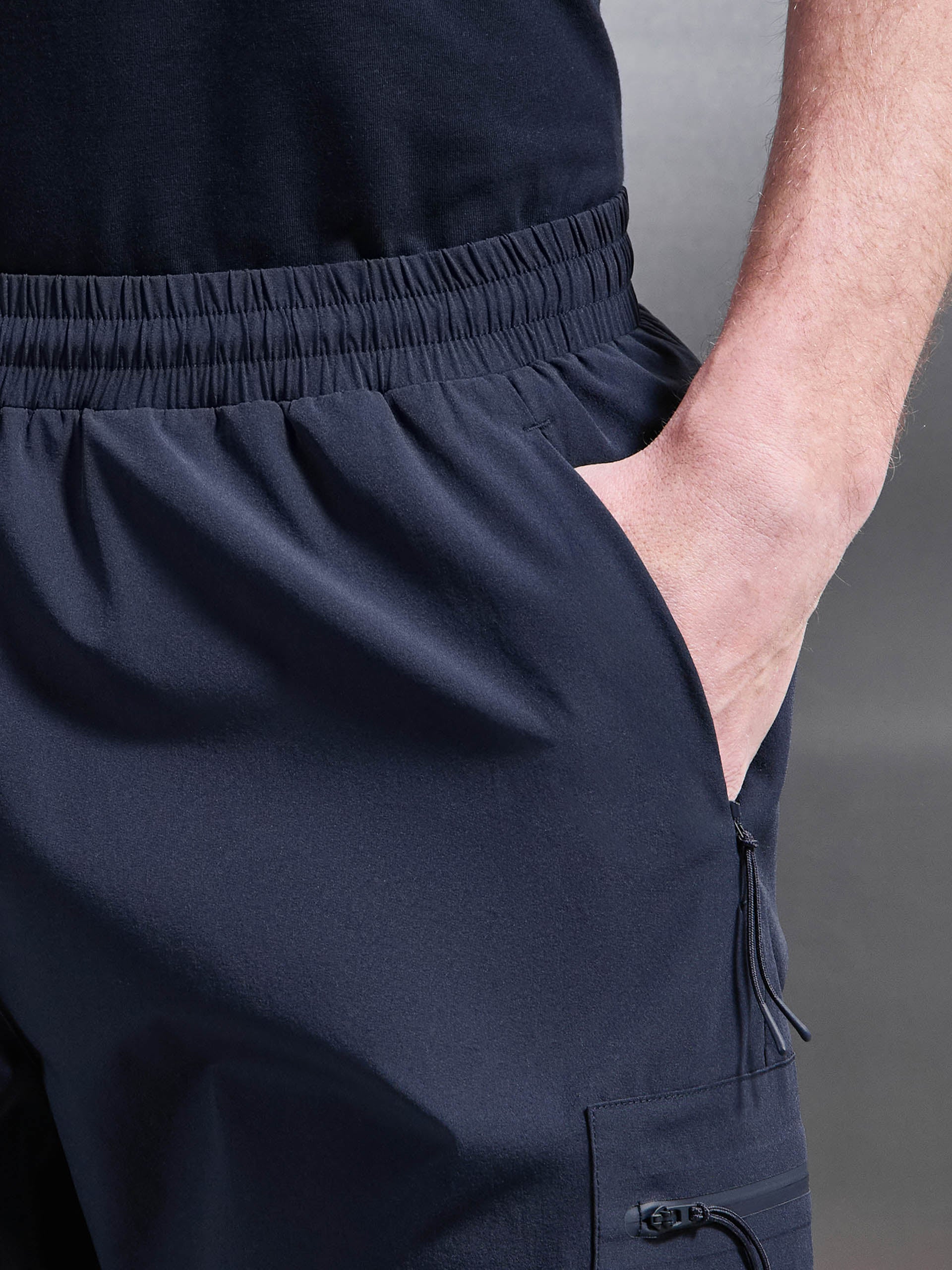 Active Cargo Short in Navy - Image 5