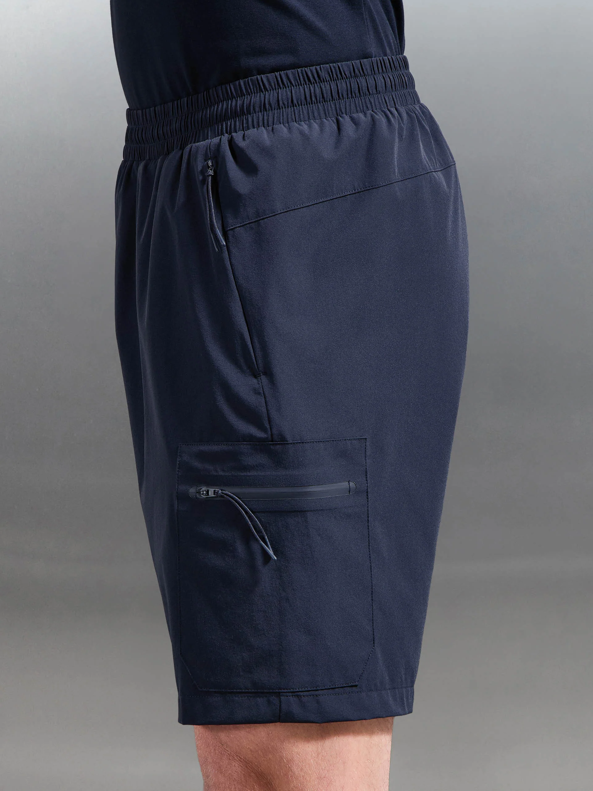 Active Cargo Short in Navy - Image 6