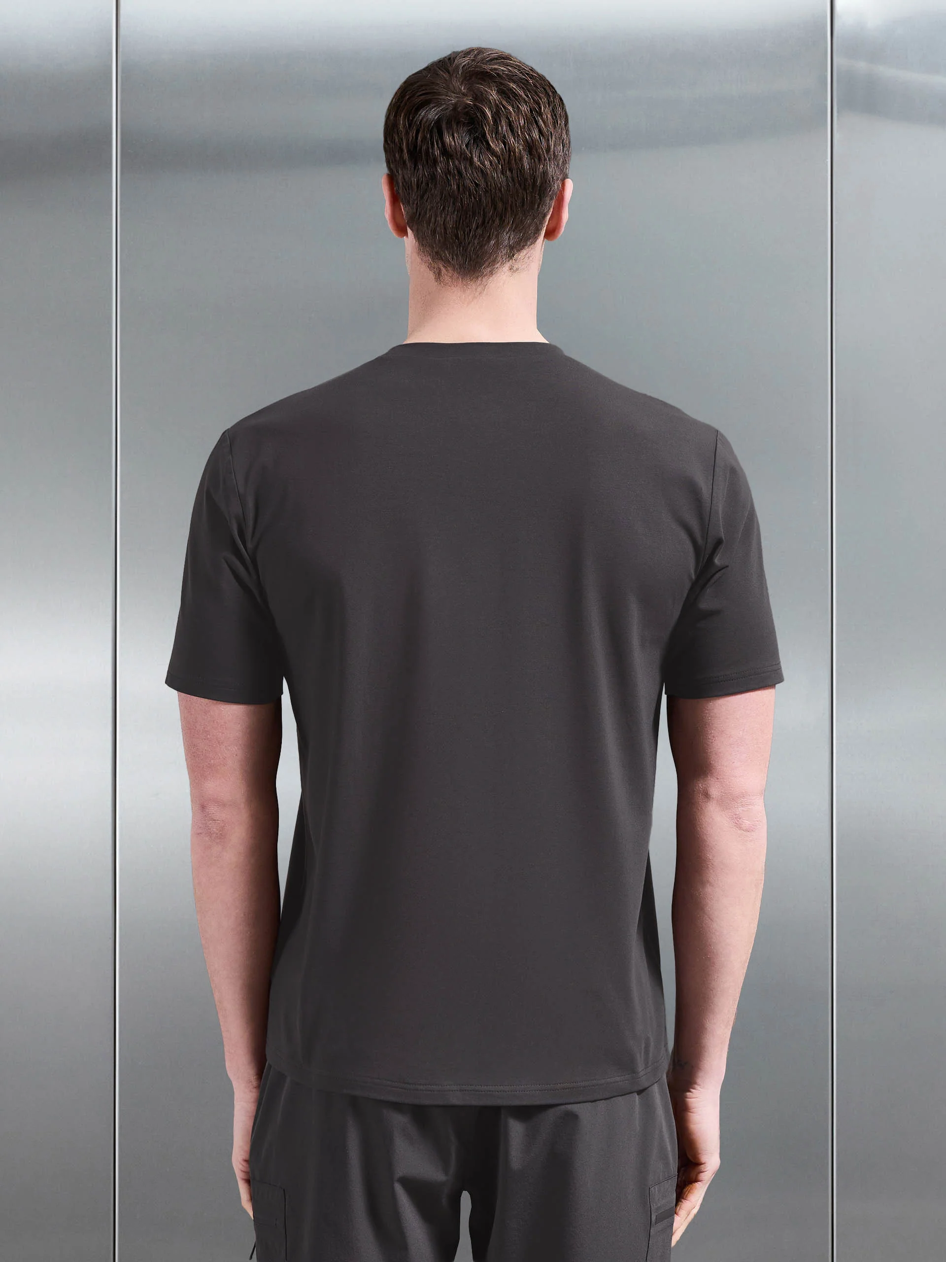 Active Cargo T-Shirt in Grey - Image 3