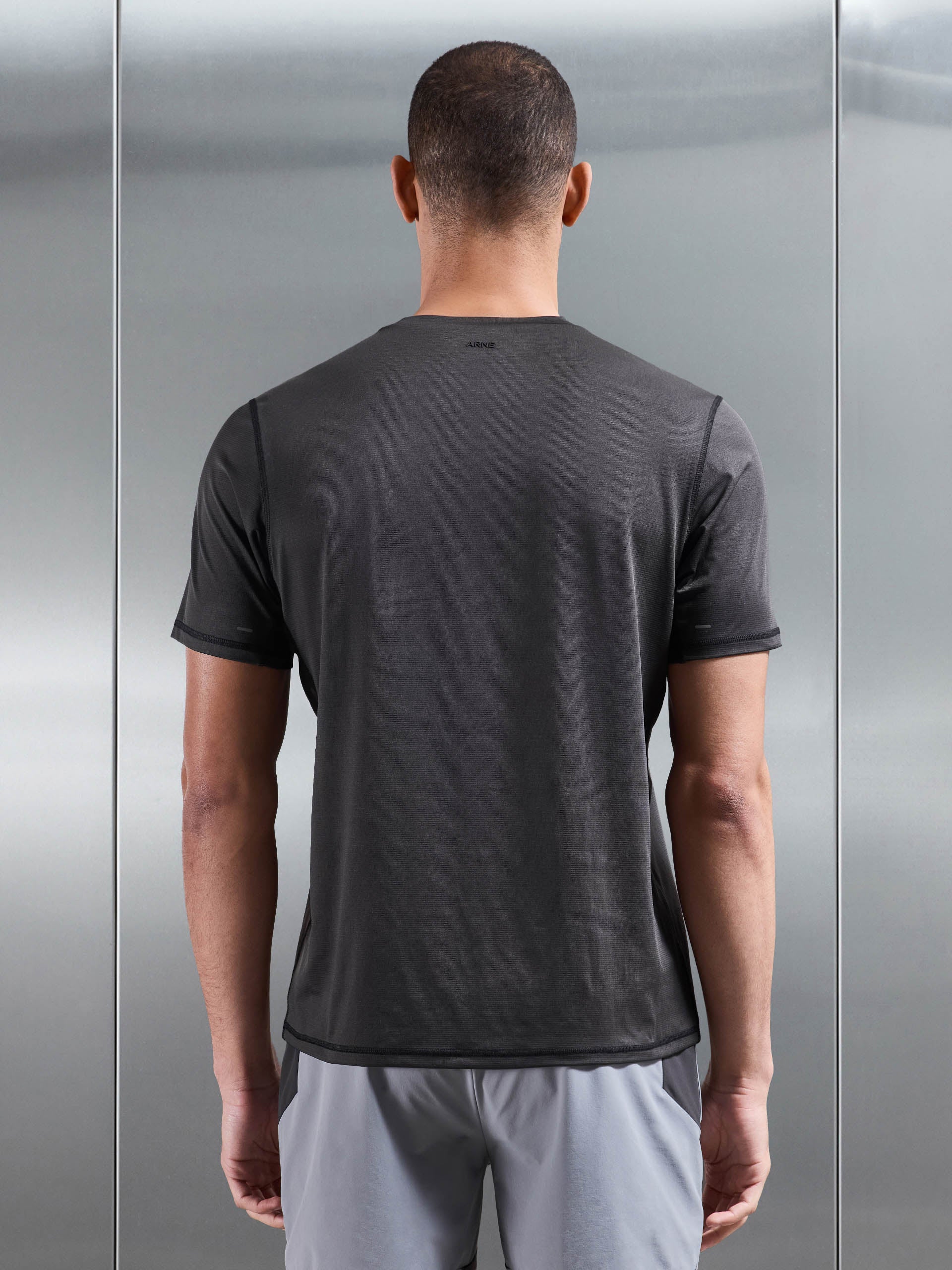 Active Essential T-Shirt in Grey - Image 5
