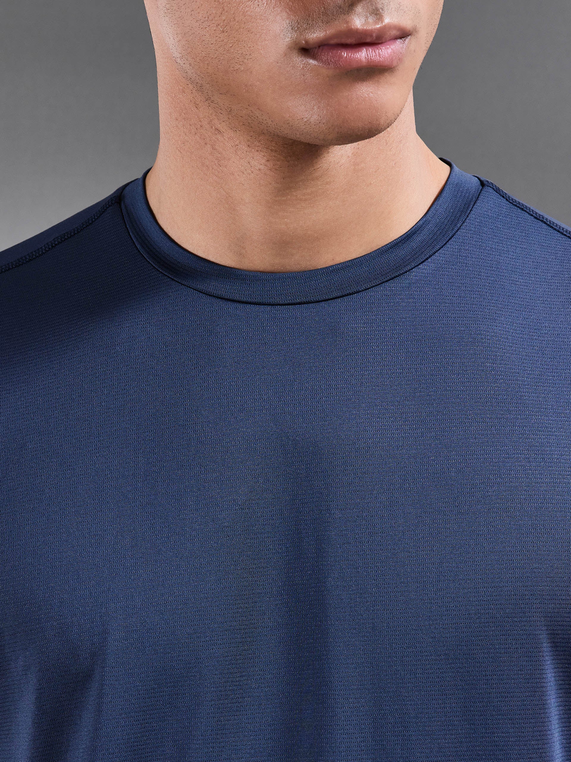Active Essential T-Shirt in Steel Blue - Image 6