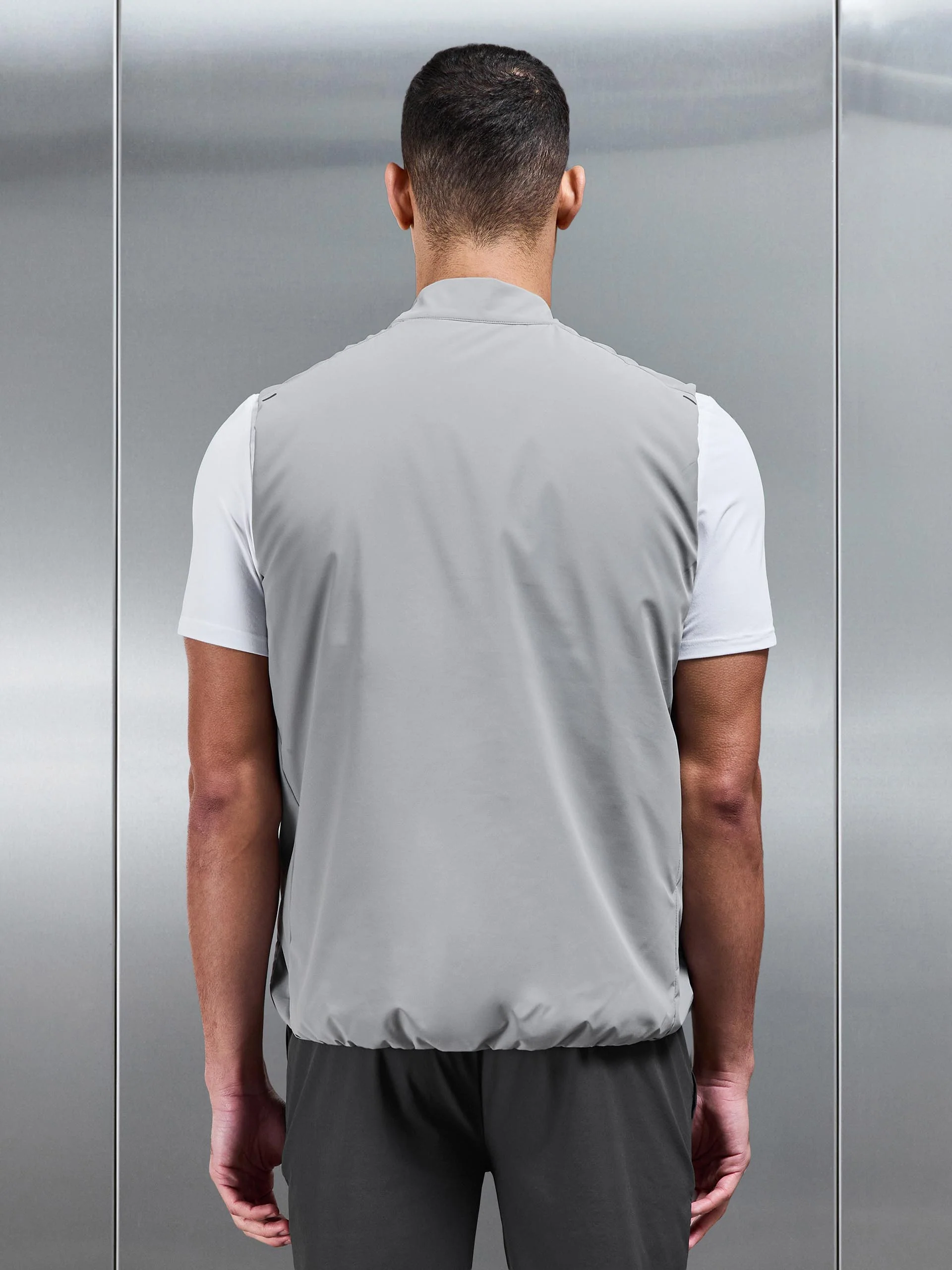 Active Gilet in Mid Grey - Image 5