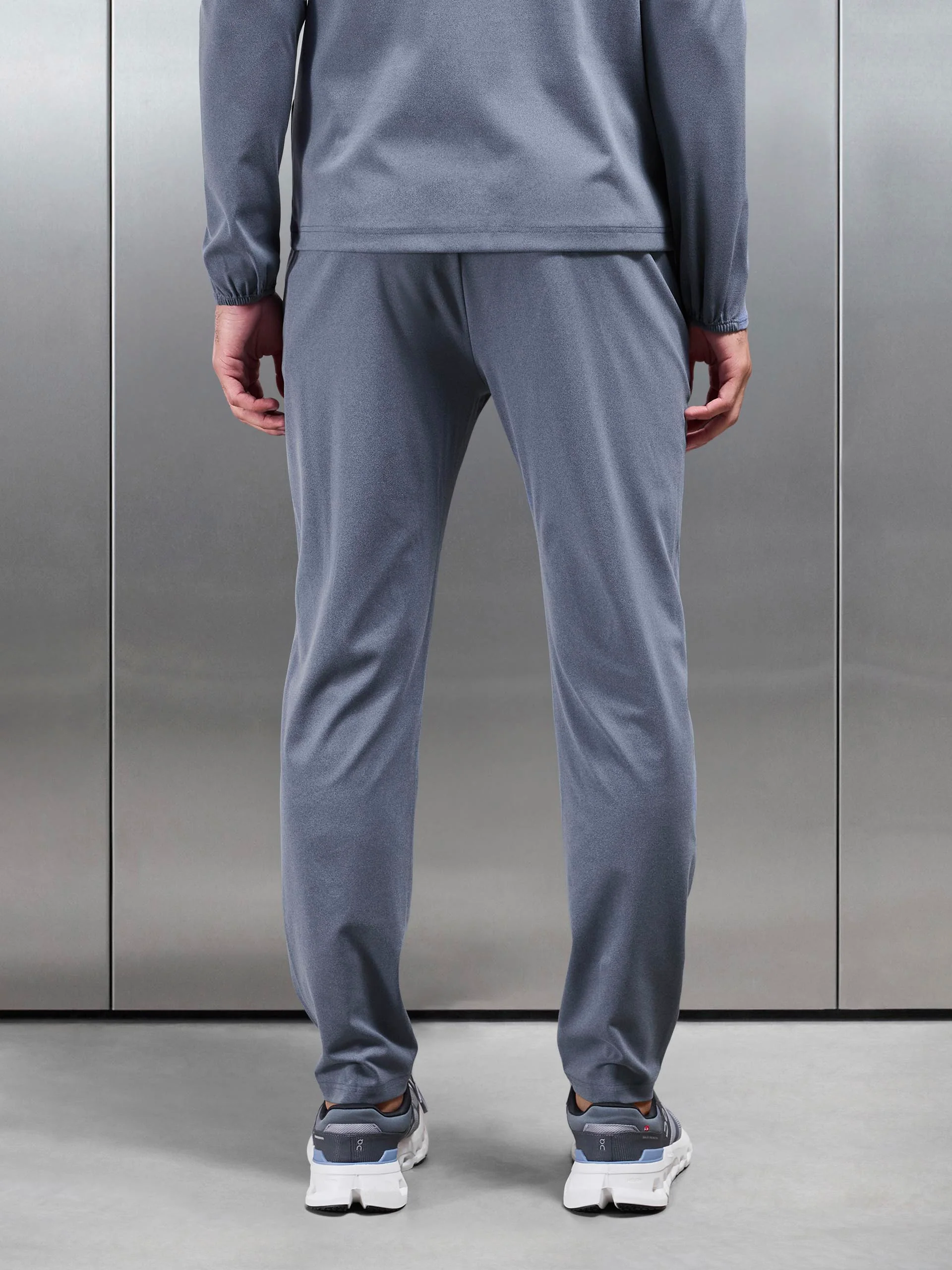 Active Jersey Jogger in Navy Marl - Image 5