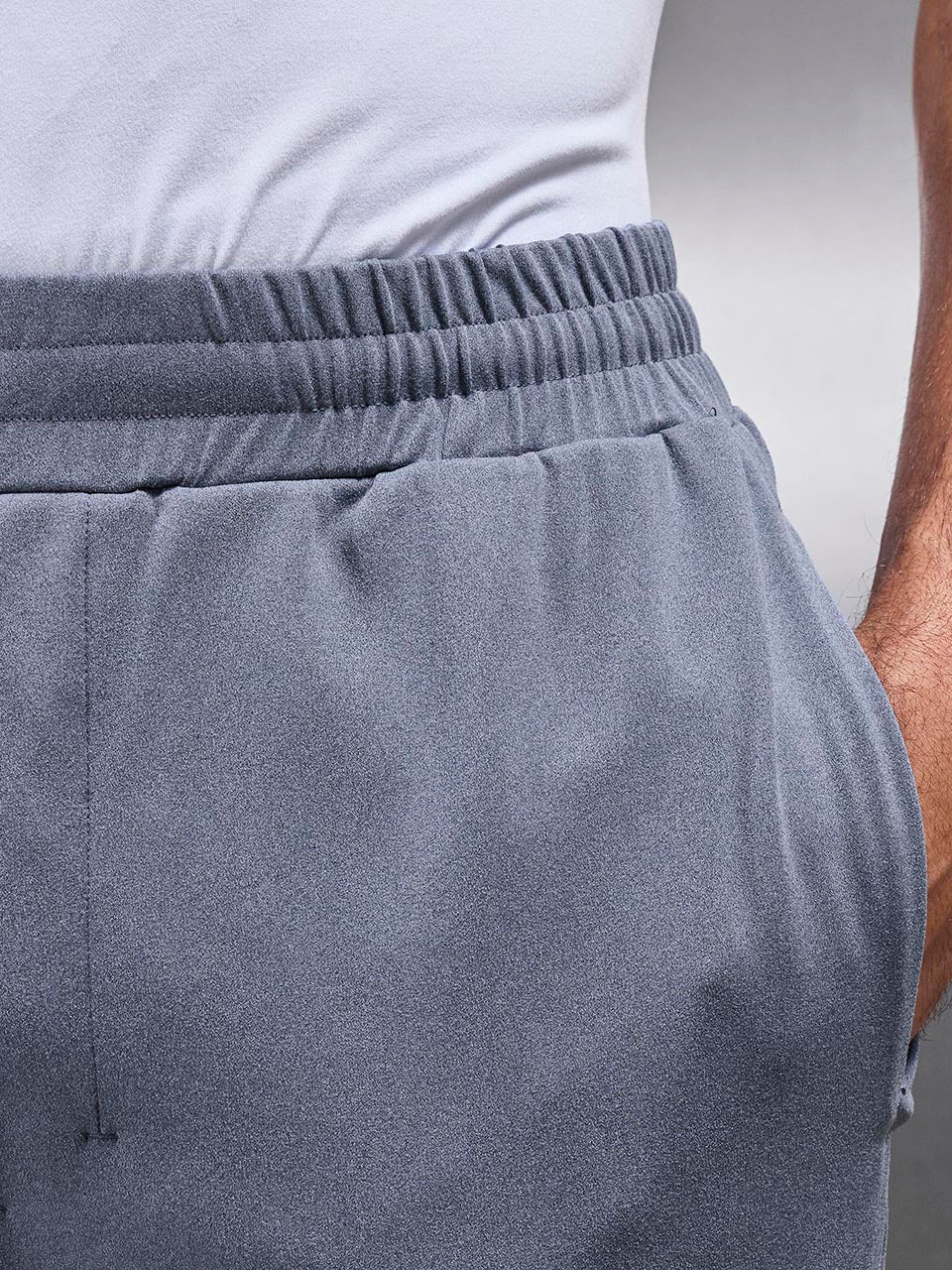 Active Jersey Jogger in Navy Marl - Image 7