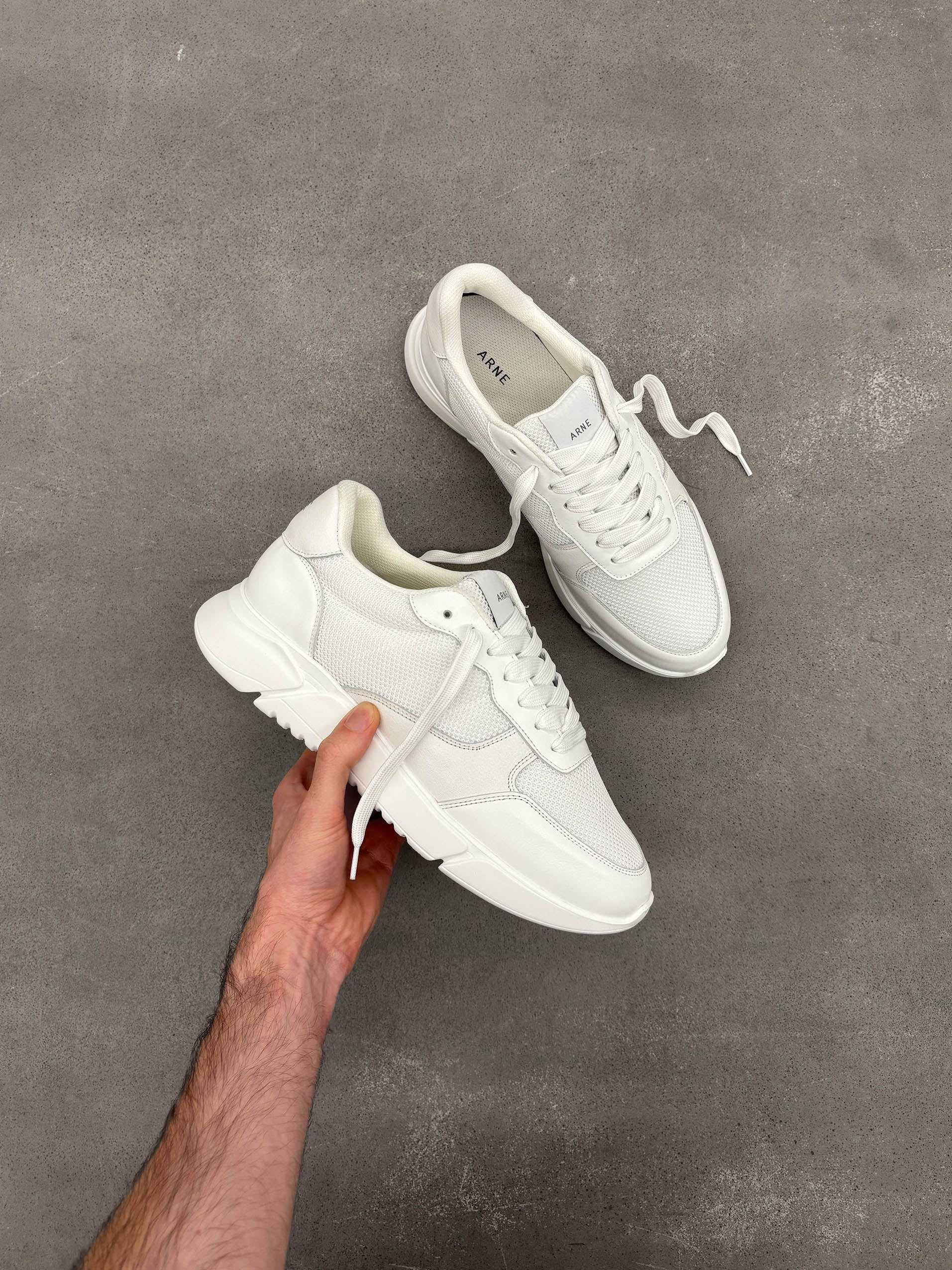 Active Runner in Triple White - Image 6