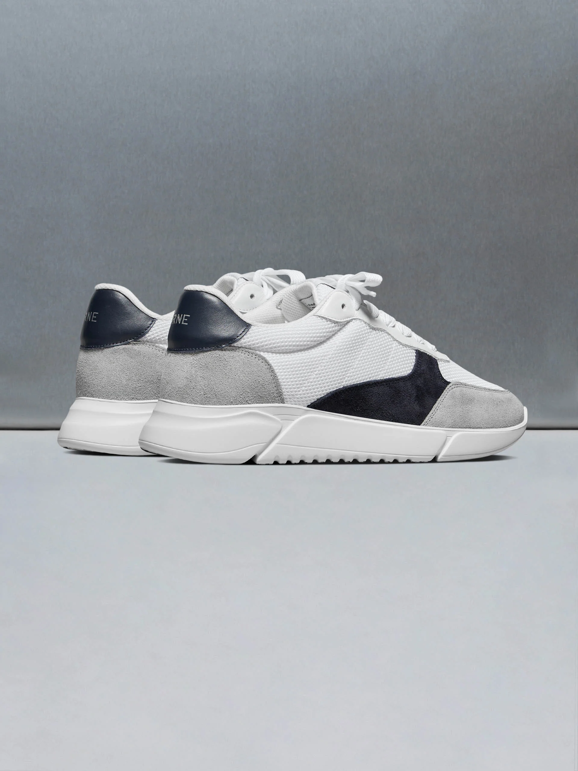 Active Runner in White Navy - Image 4