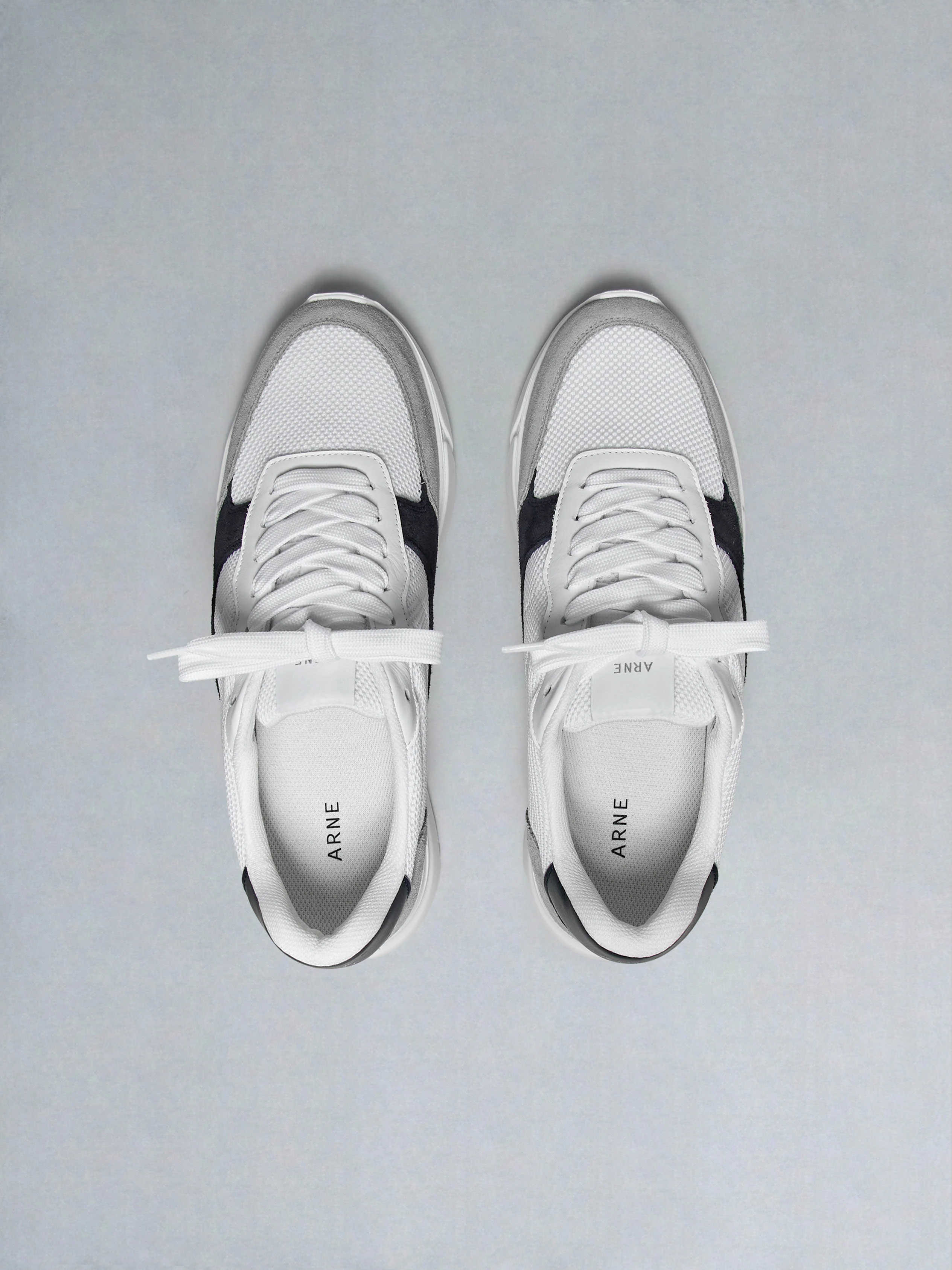 Active Runner in White Navy - Image 5