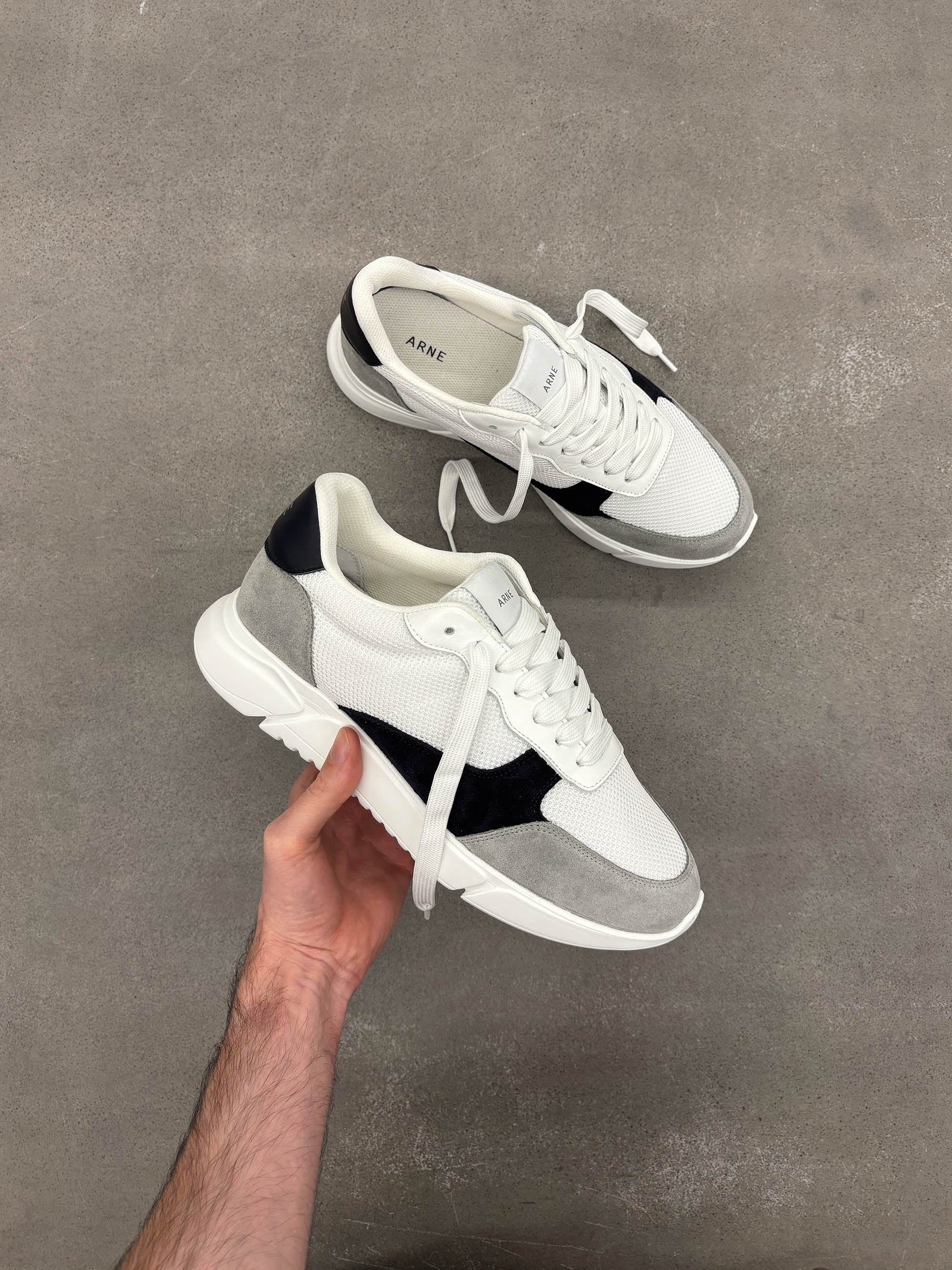 Active Runner in White Navy - Image 6