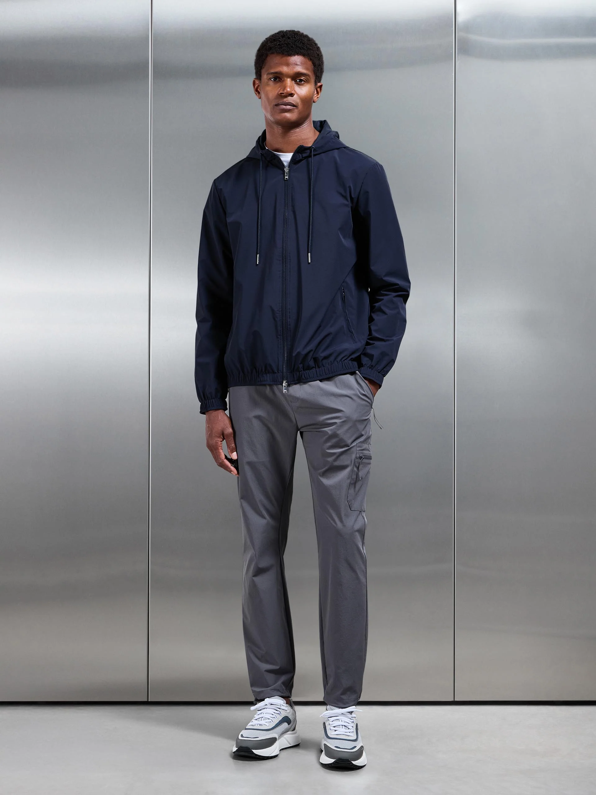 Active Technical Cargo Pant in Grey - Image 3
