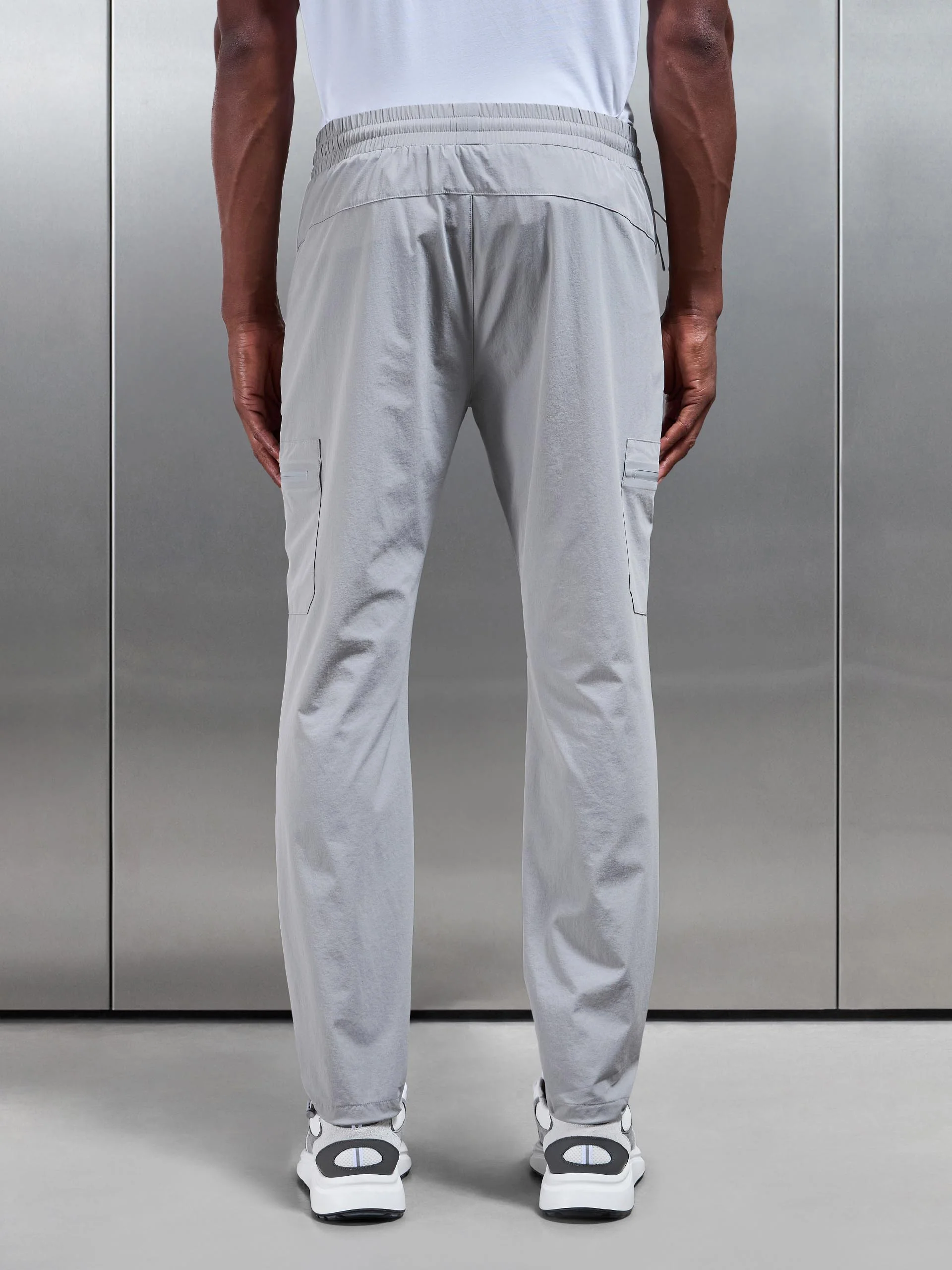 Active Technical Cargo Pant in Mid Grey - Image 3