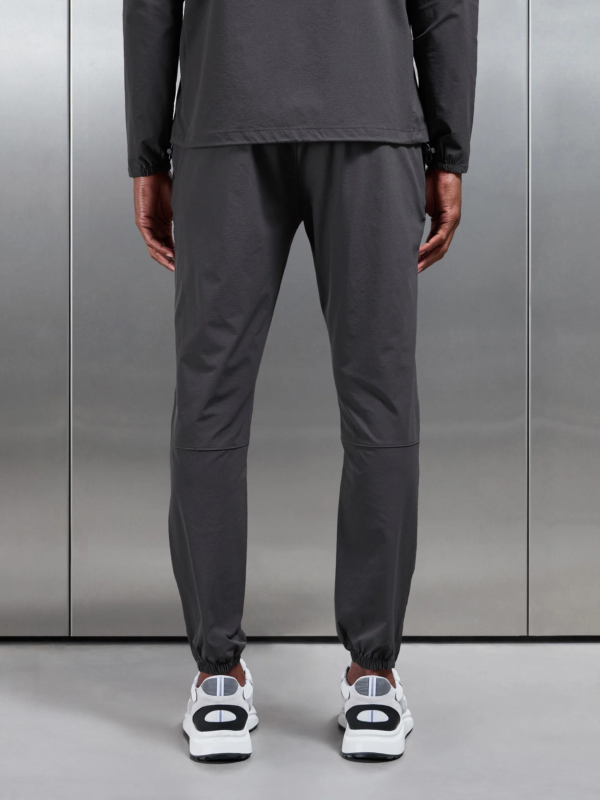 Active Technical Cuffed Trackpant in Grey - Image 3