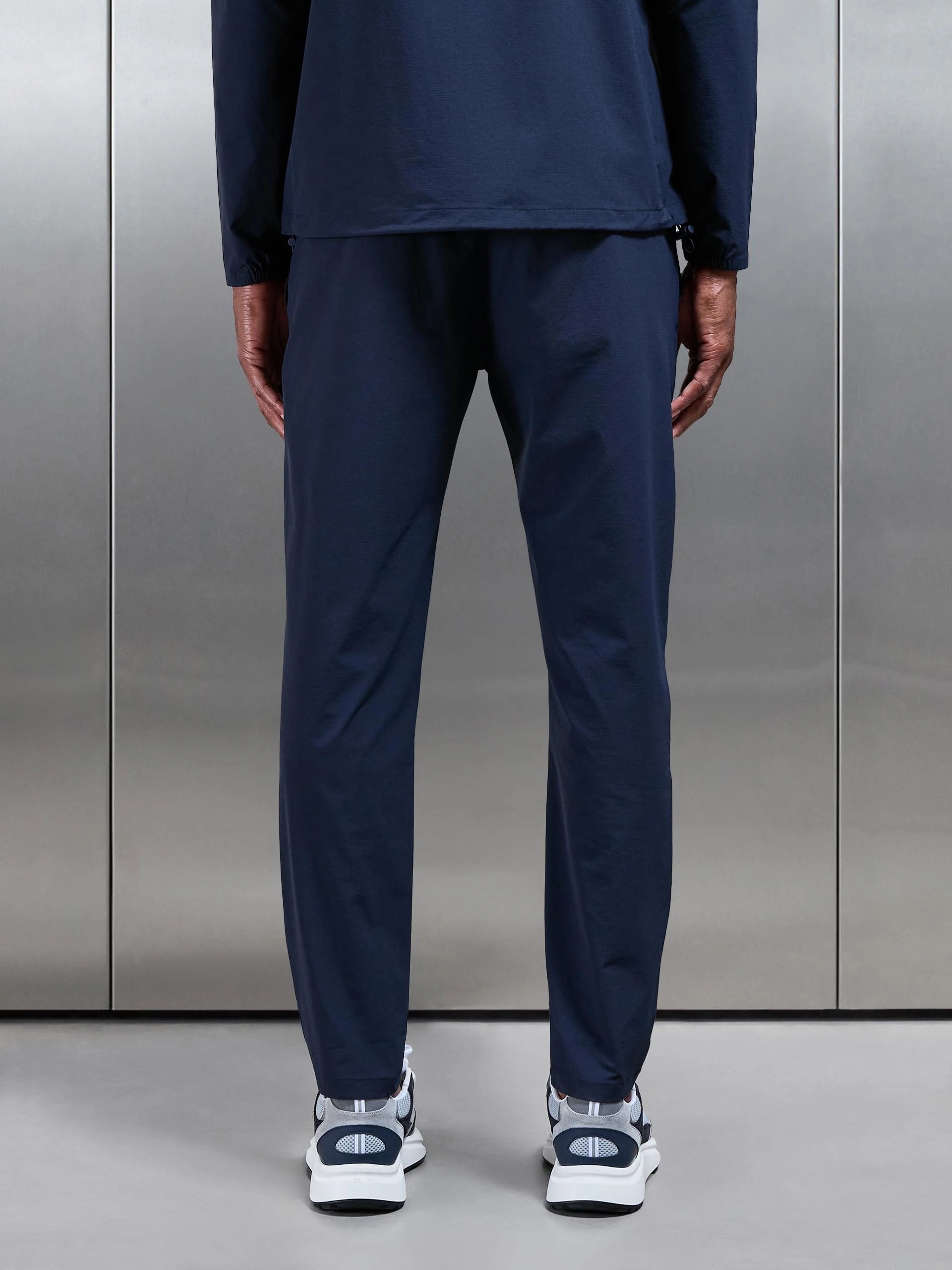 Active Technical Tapered Trackpant in Navy - Image 3