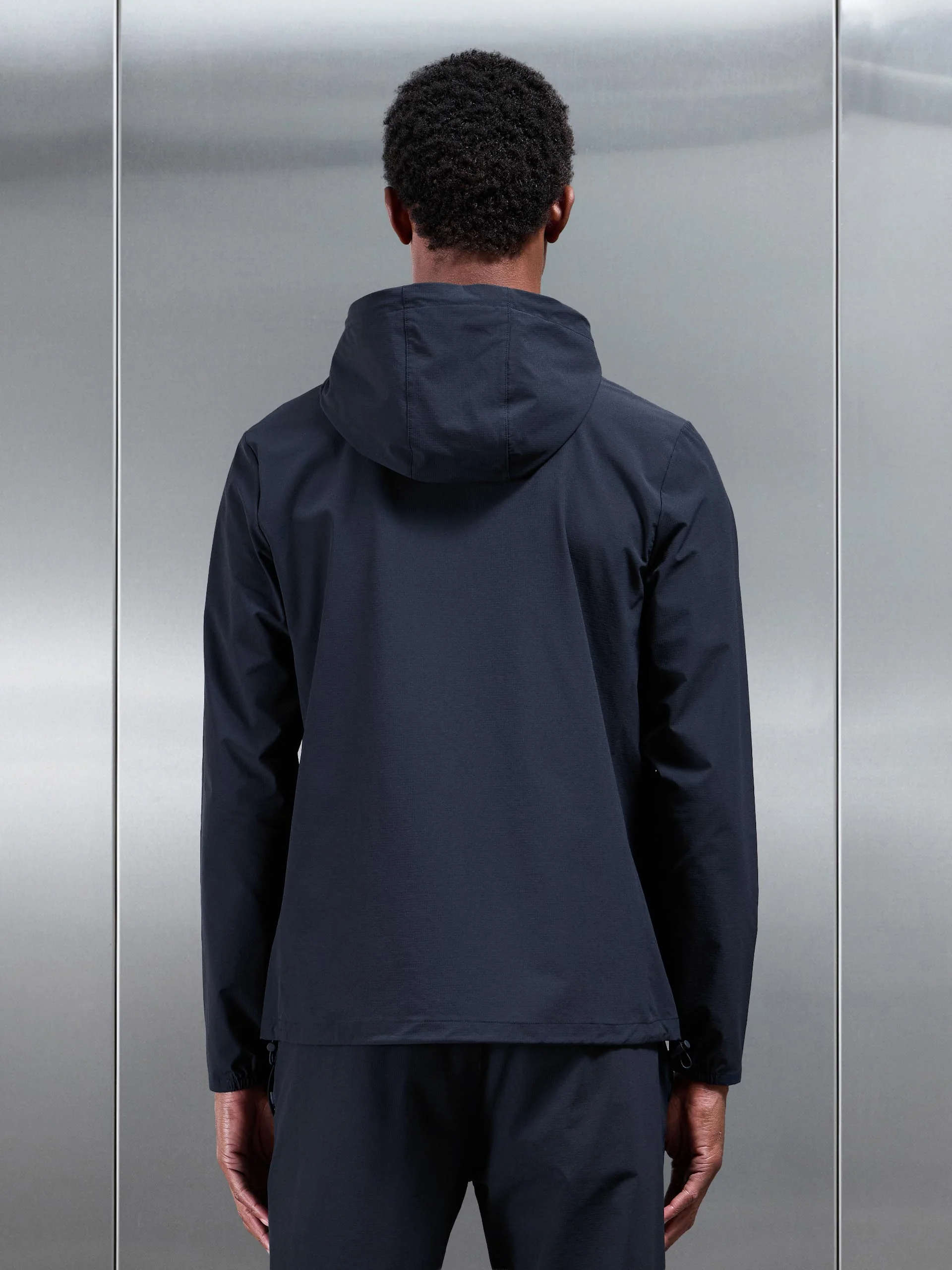 Active Technical Windbreaker in Navy - Image 4