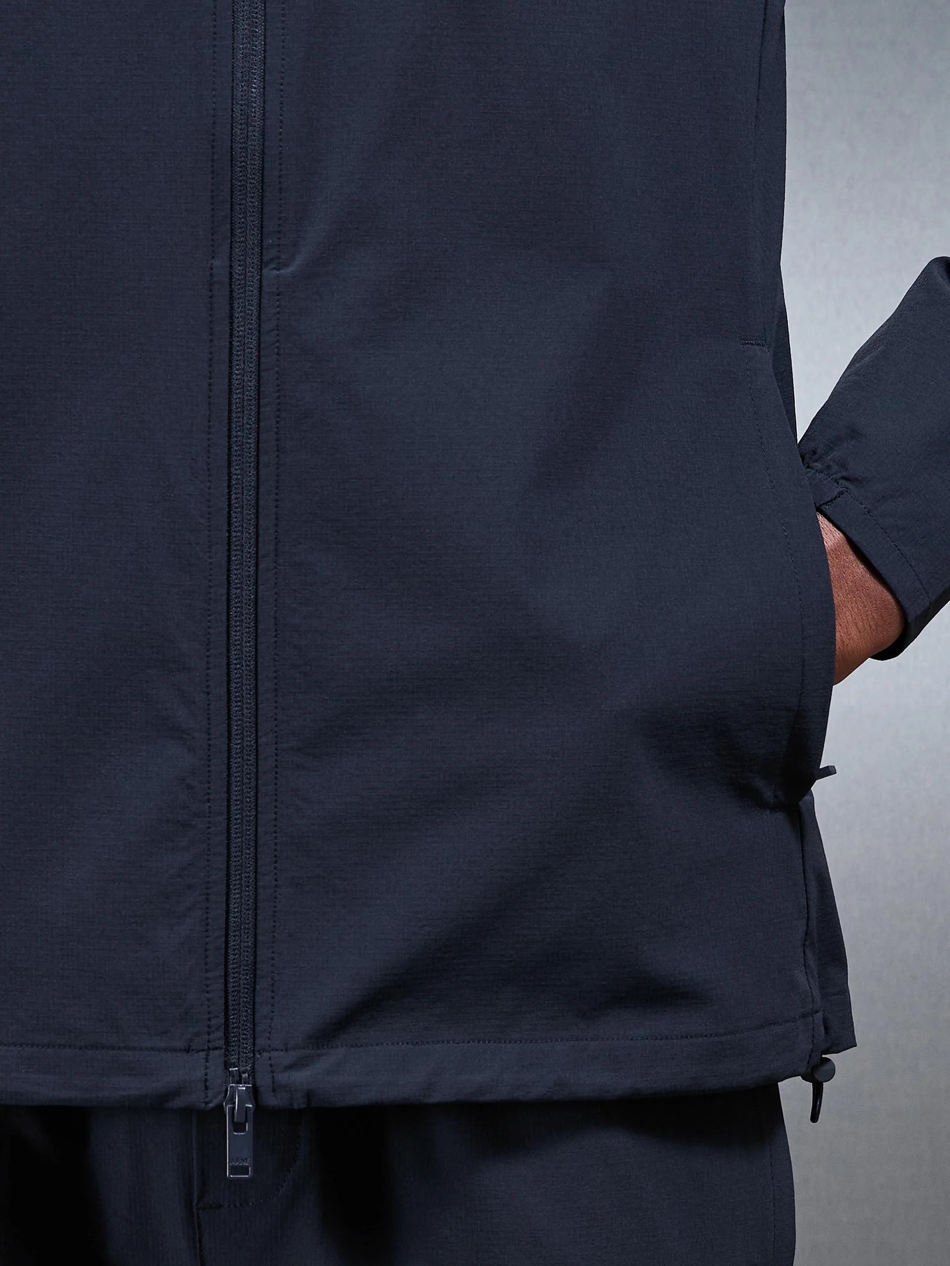 Active Technical Windbreaker in Navy - Image 6