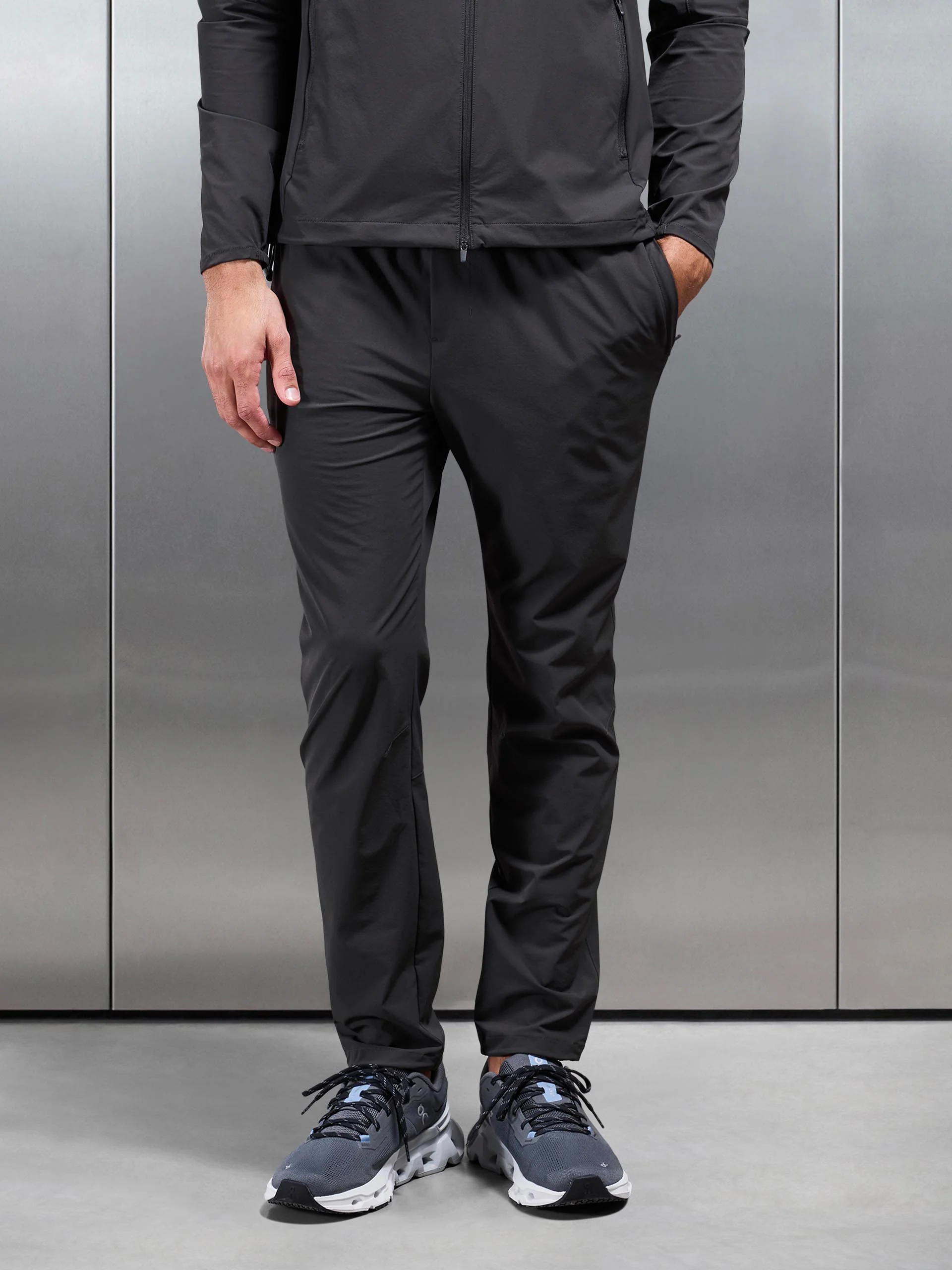 Active Trackpant in Grey - Image 3