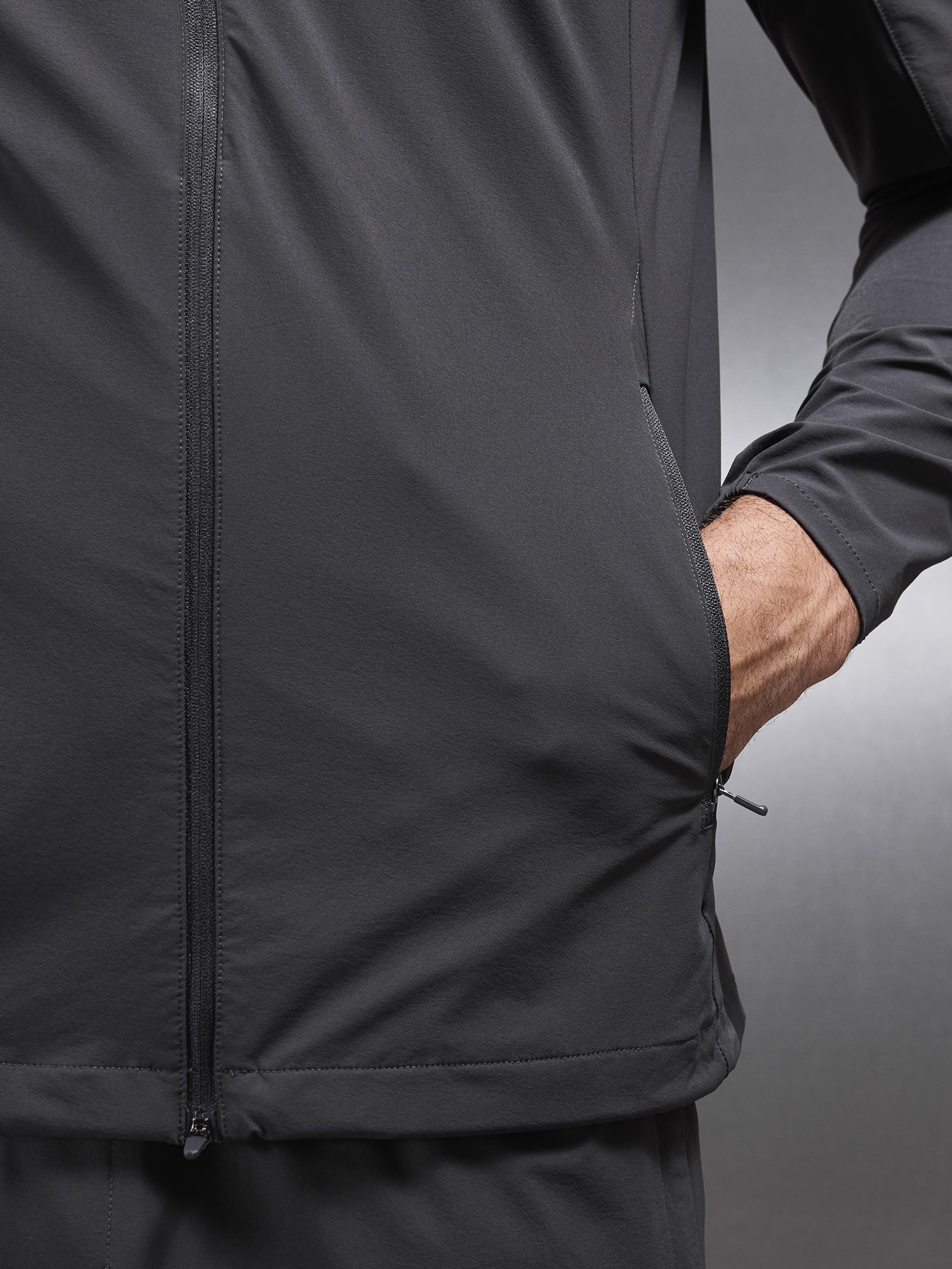 Active Windbreaker in Grey - Image 7