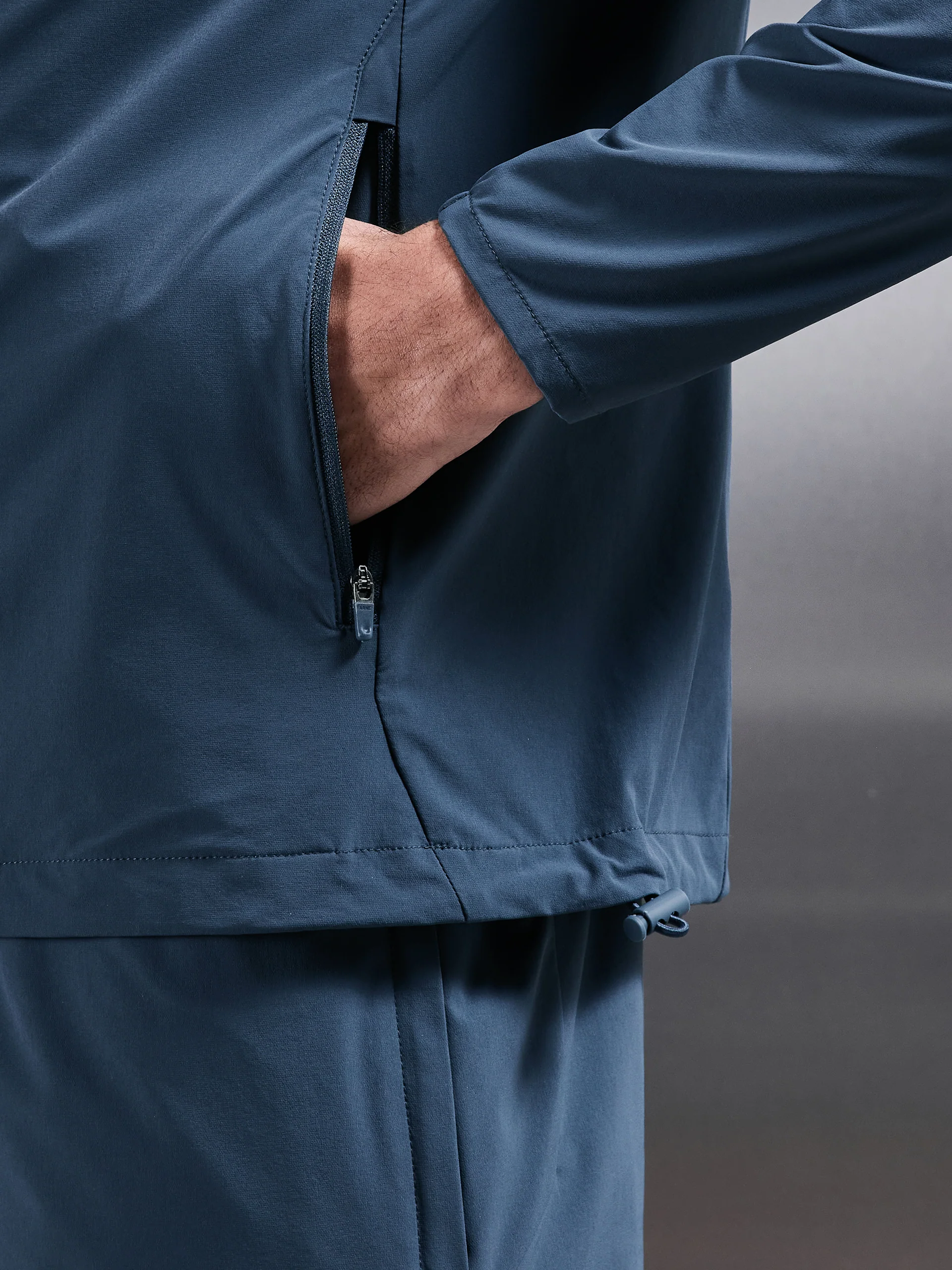 Active Windbreaker in Steel Blue - Image 6