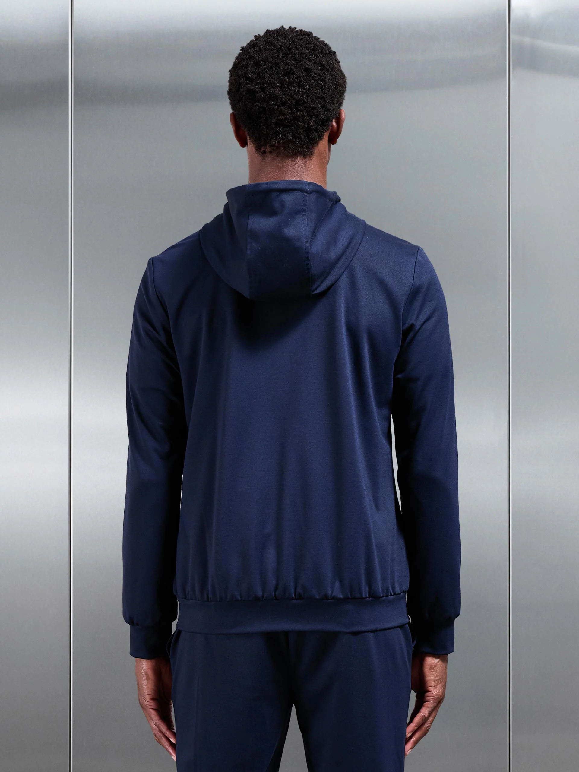 Athleisure Jacket in Navy - Image 6
