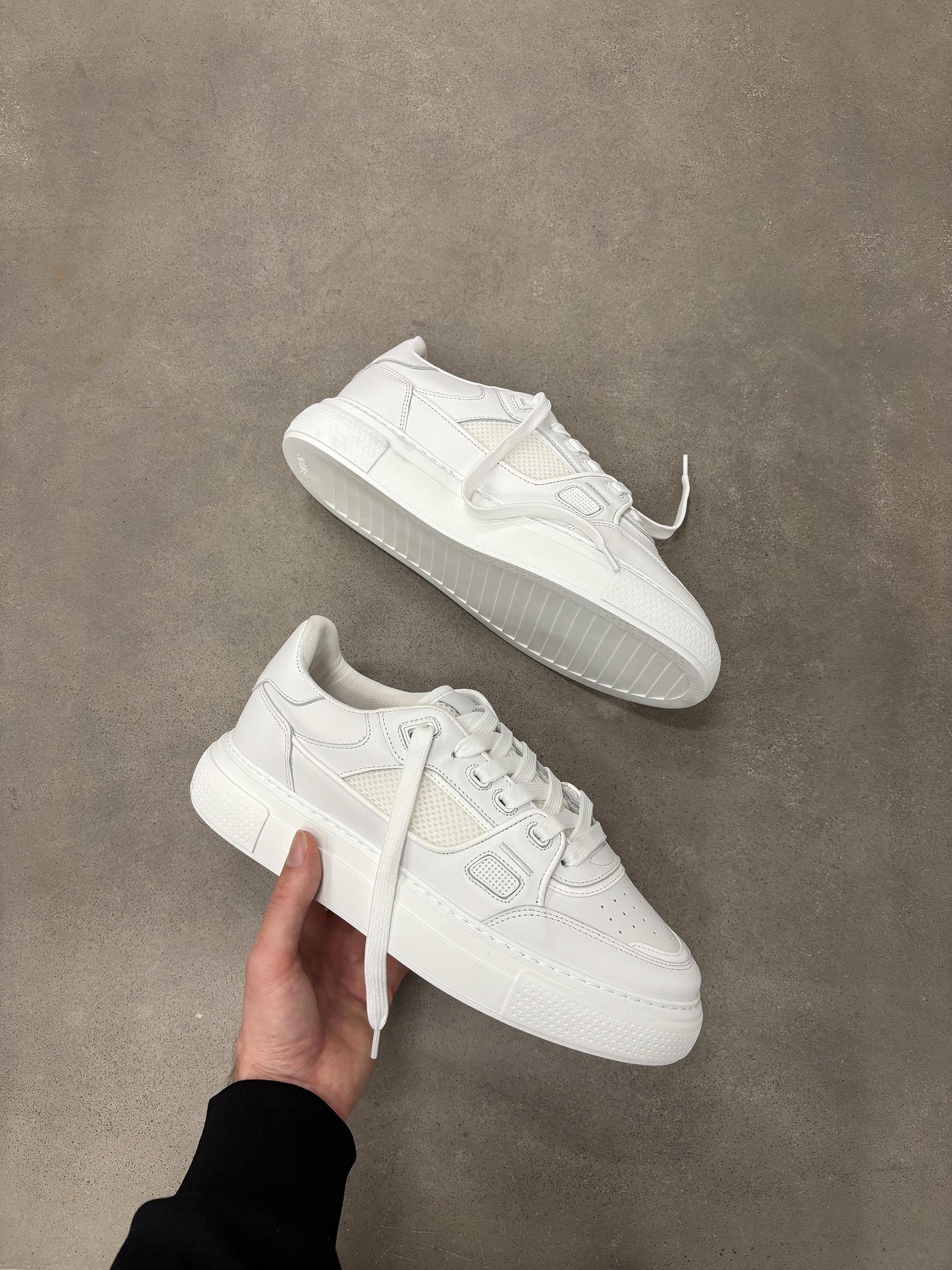 Atlas Trainer in Triple White - Image 6