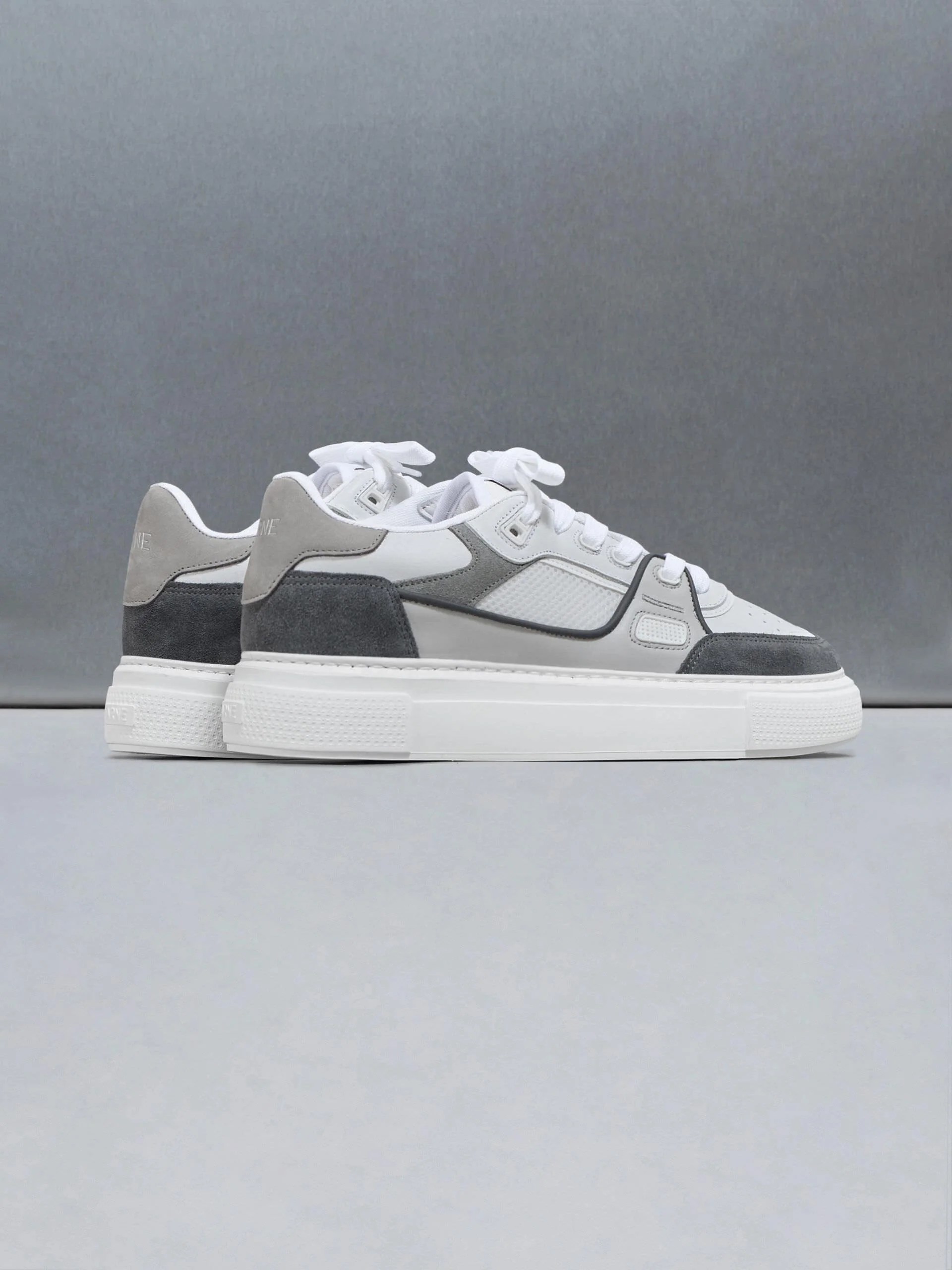 Atlas Trainer in White Grey - Image 4