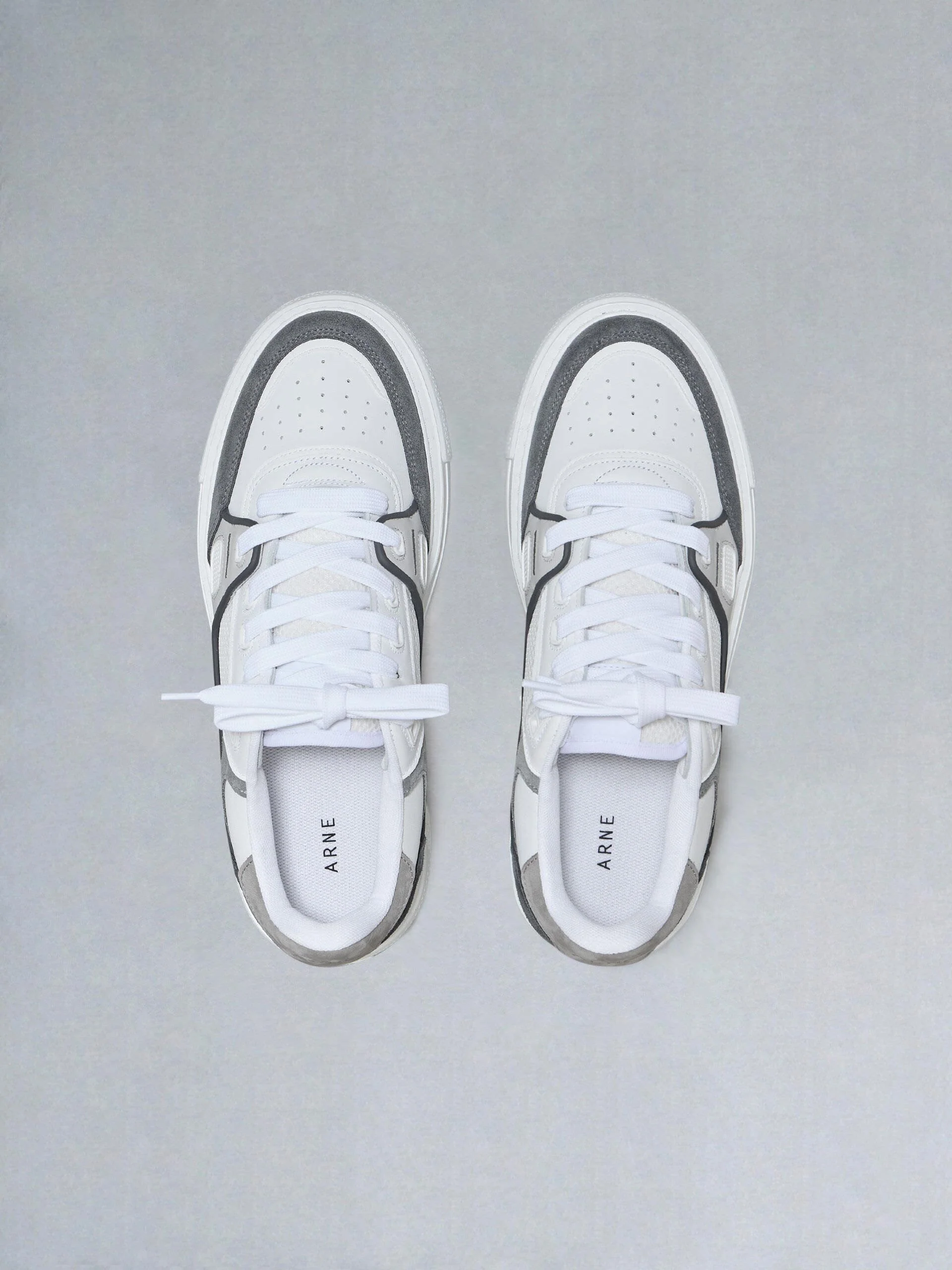 Atlas Trainer in White Grey - Image 5