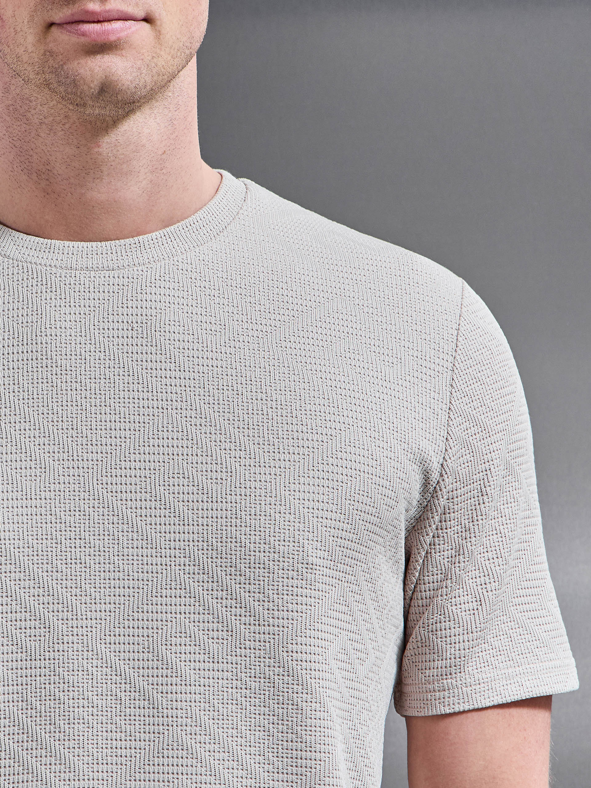 Aztec T-Shirt in Stone - Image 4