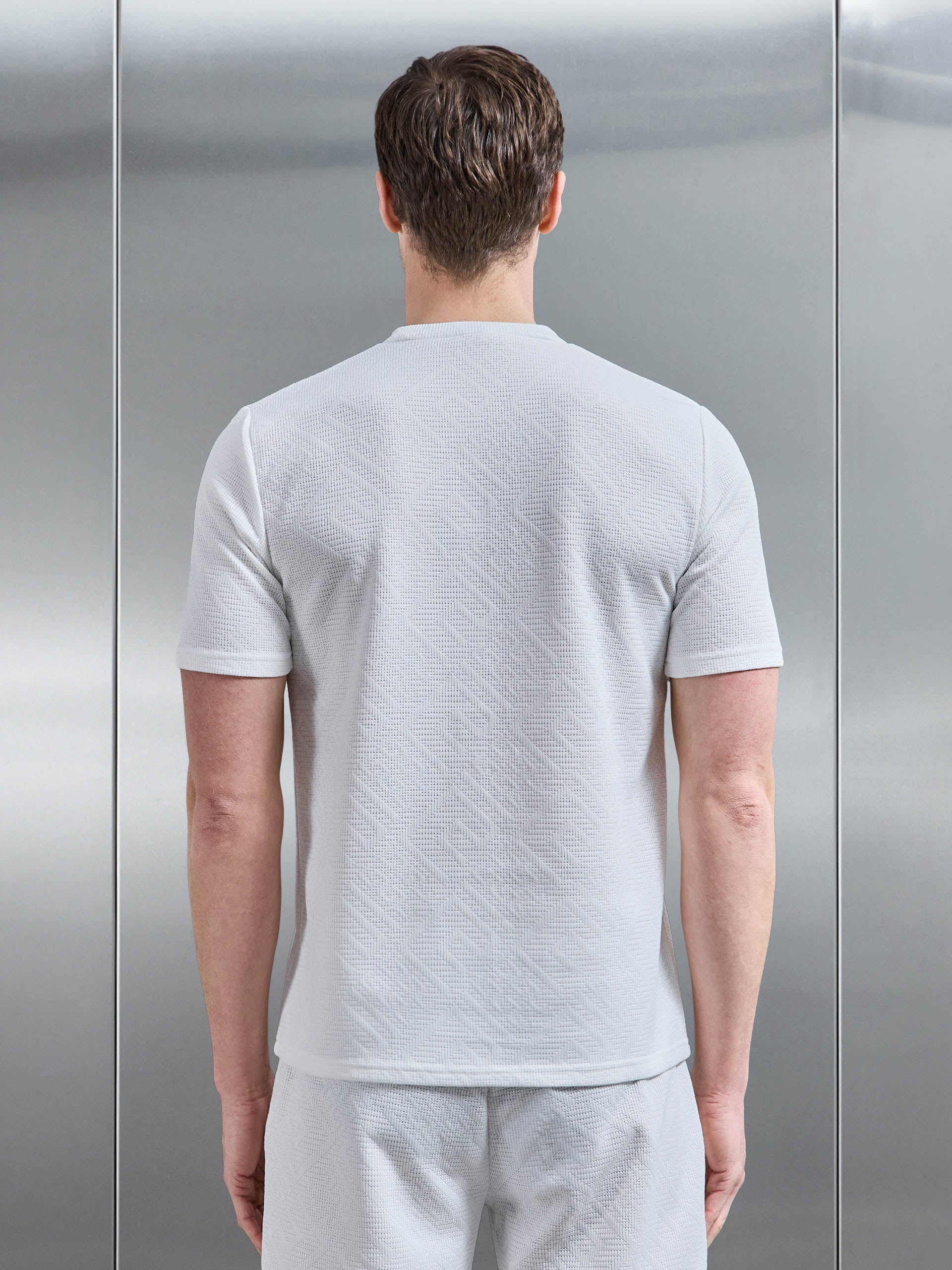 Aztec T-Shirt in White - Image 3
