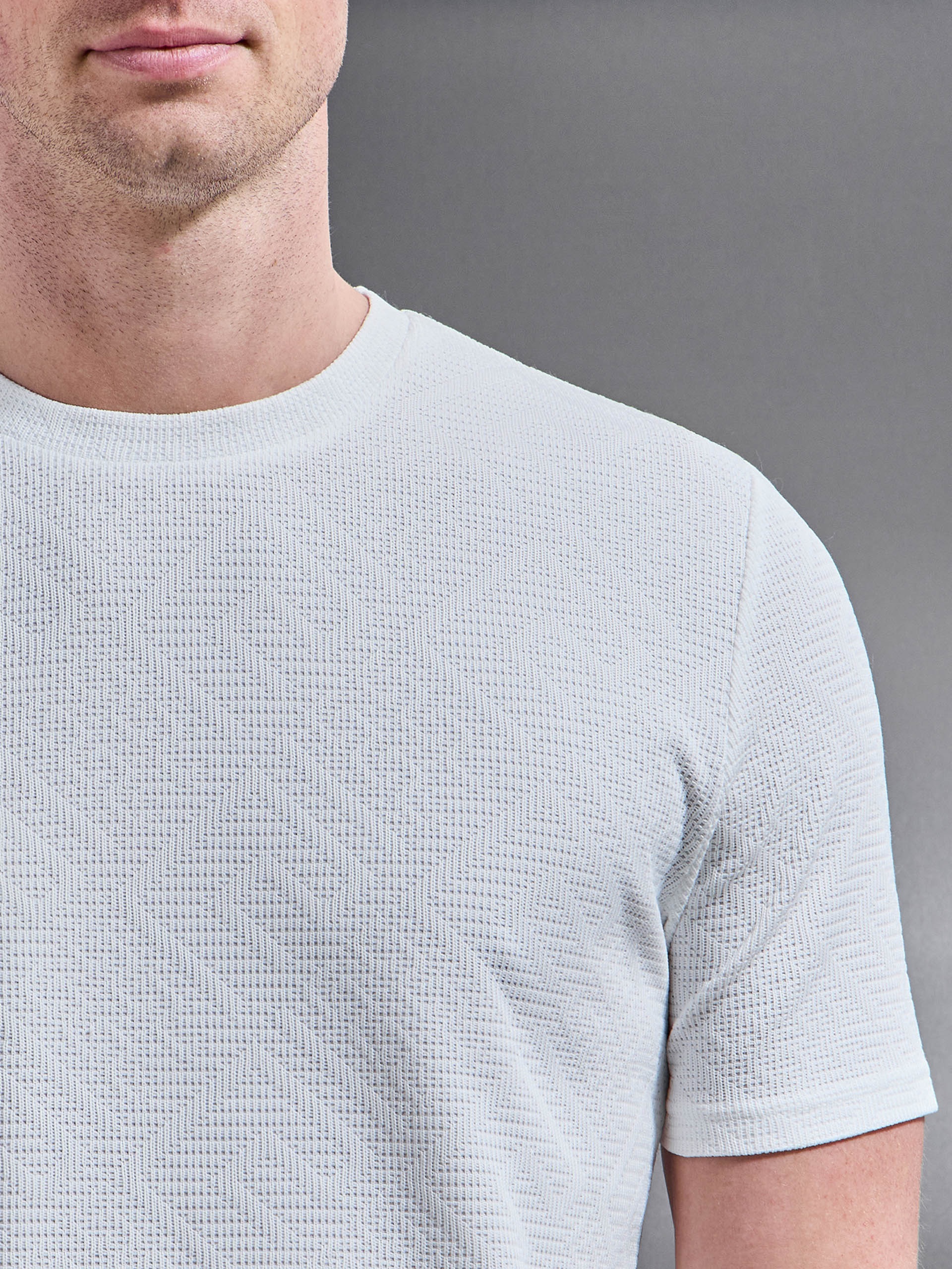 Aztec T-Shirt in White - Image 4