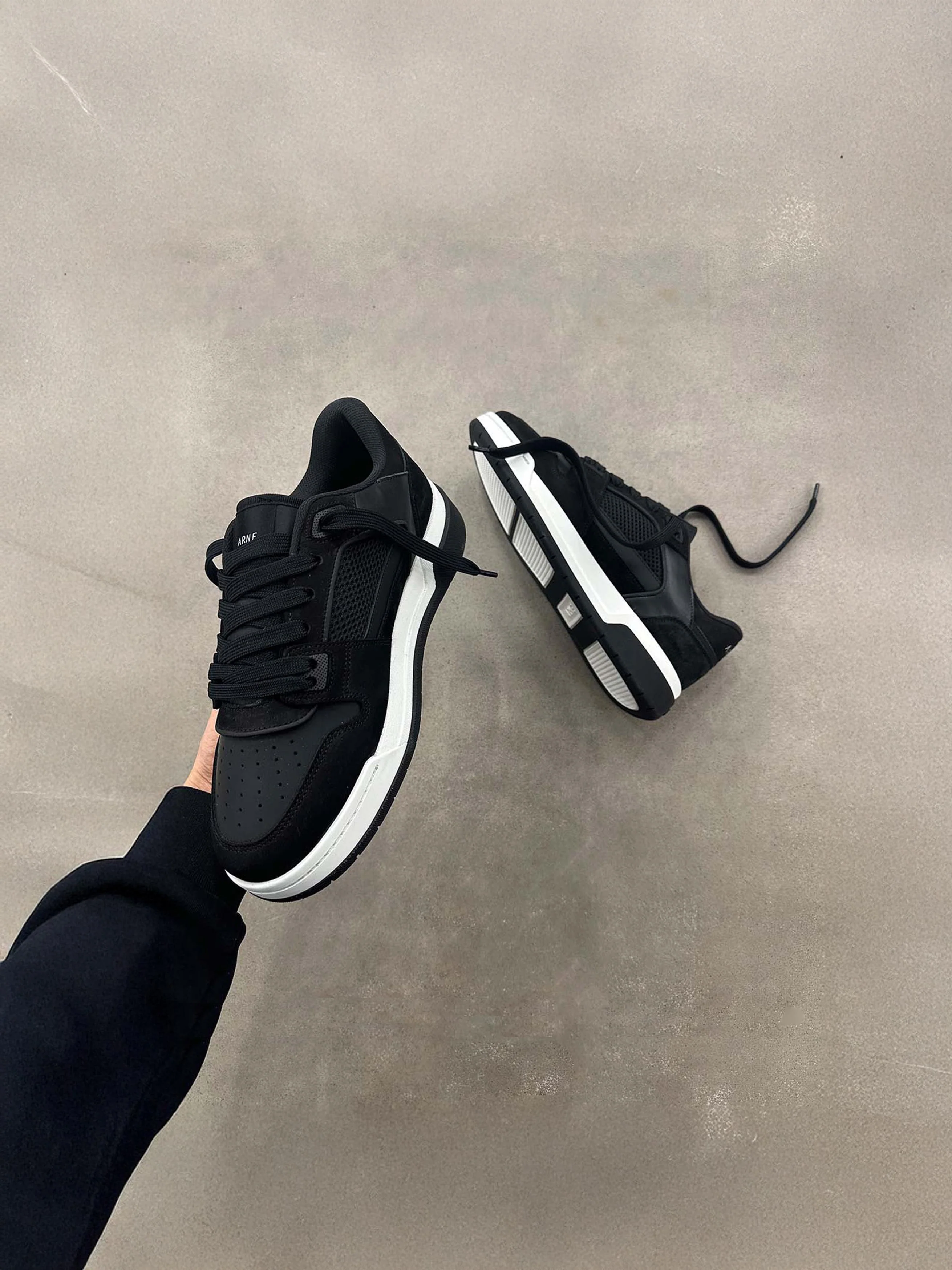 Basket Trainer in Black - Image 6