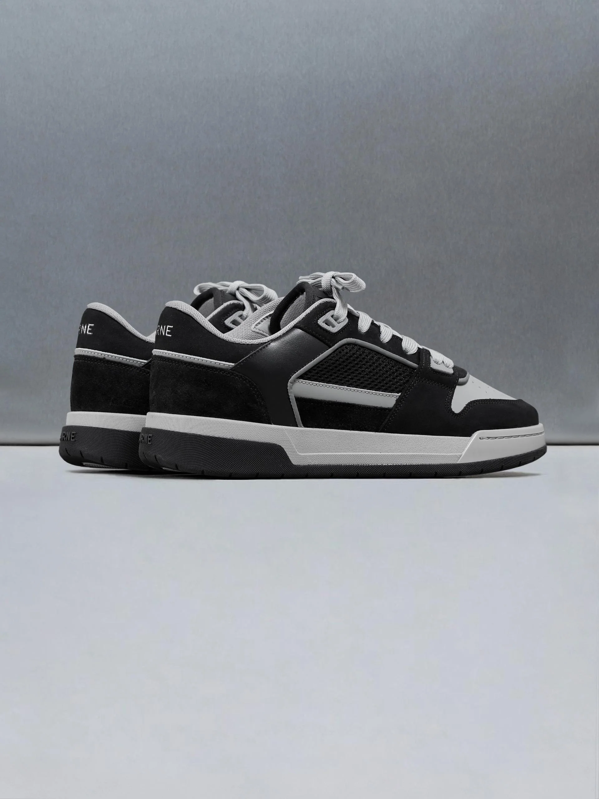 Basket Trainer in Black Grey - Image 4