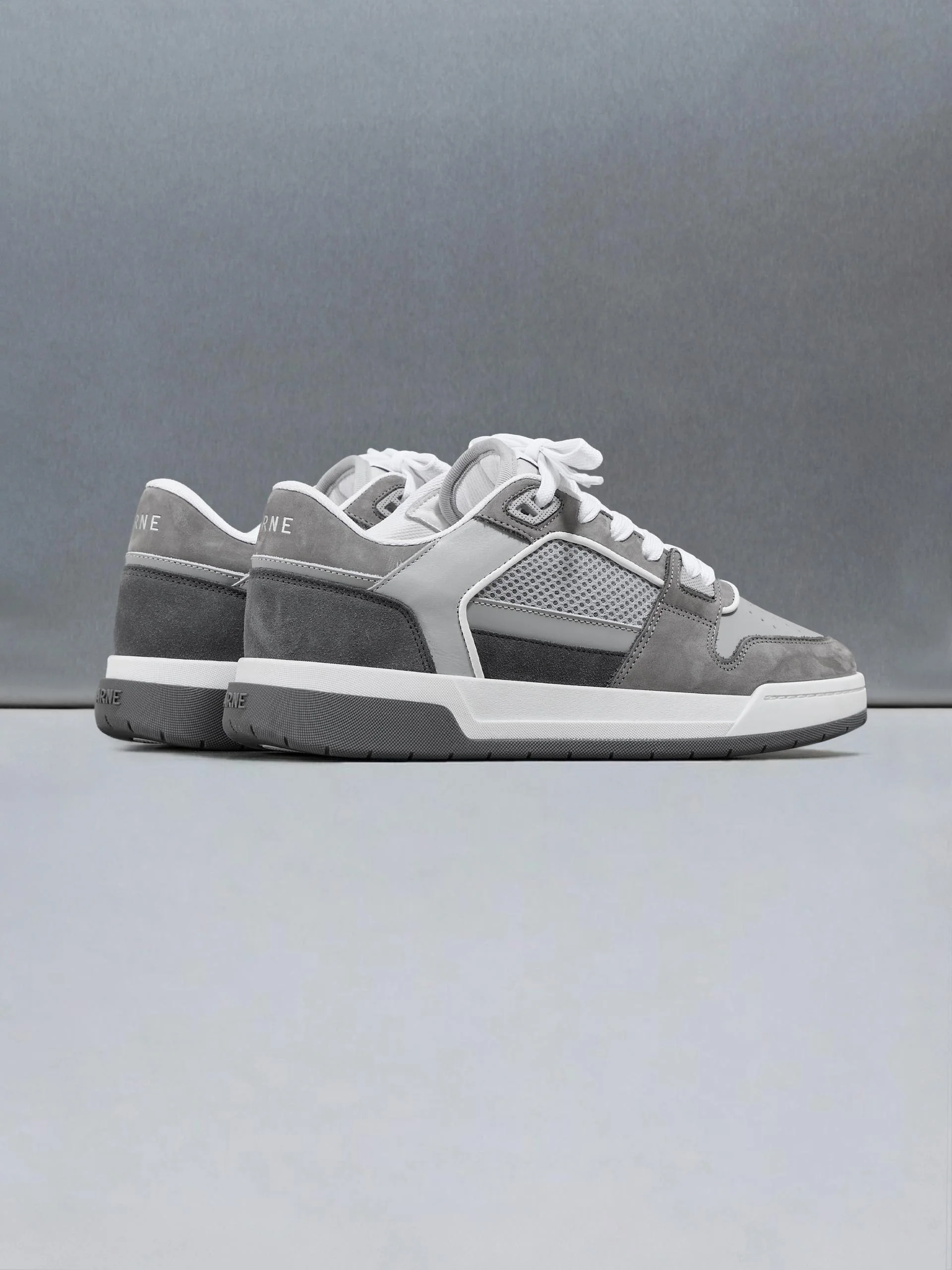 Basket Trainer in Grey - Image 3