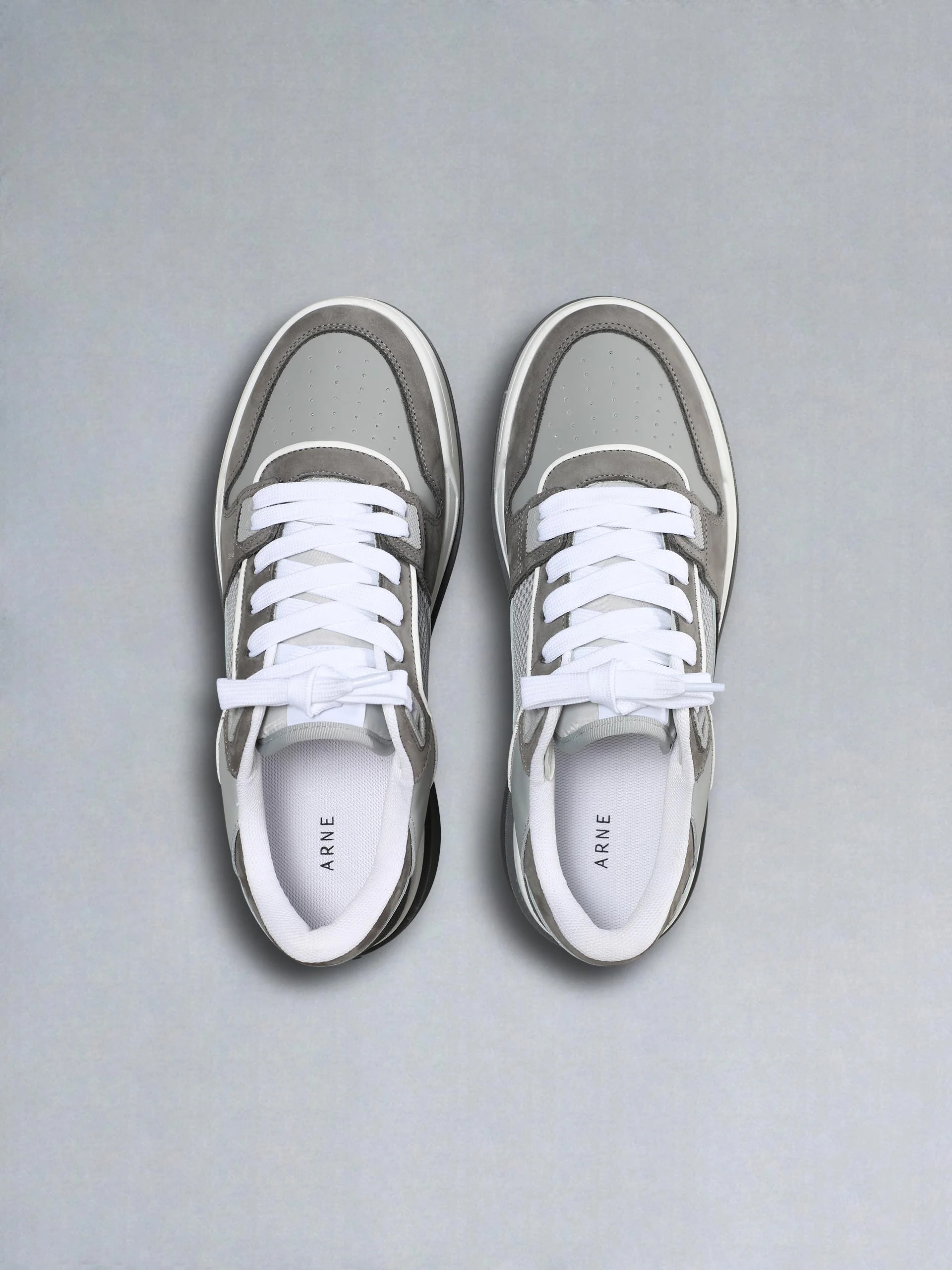 Basket Trainer in Grey - Image 4