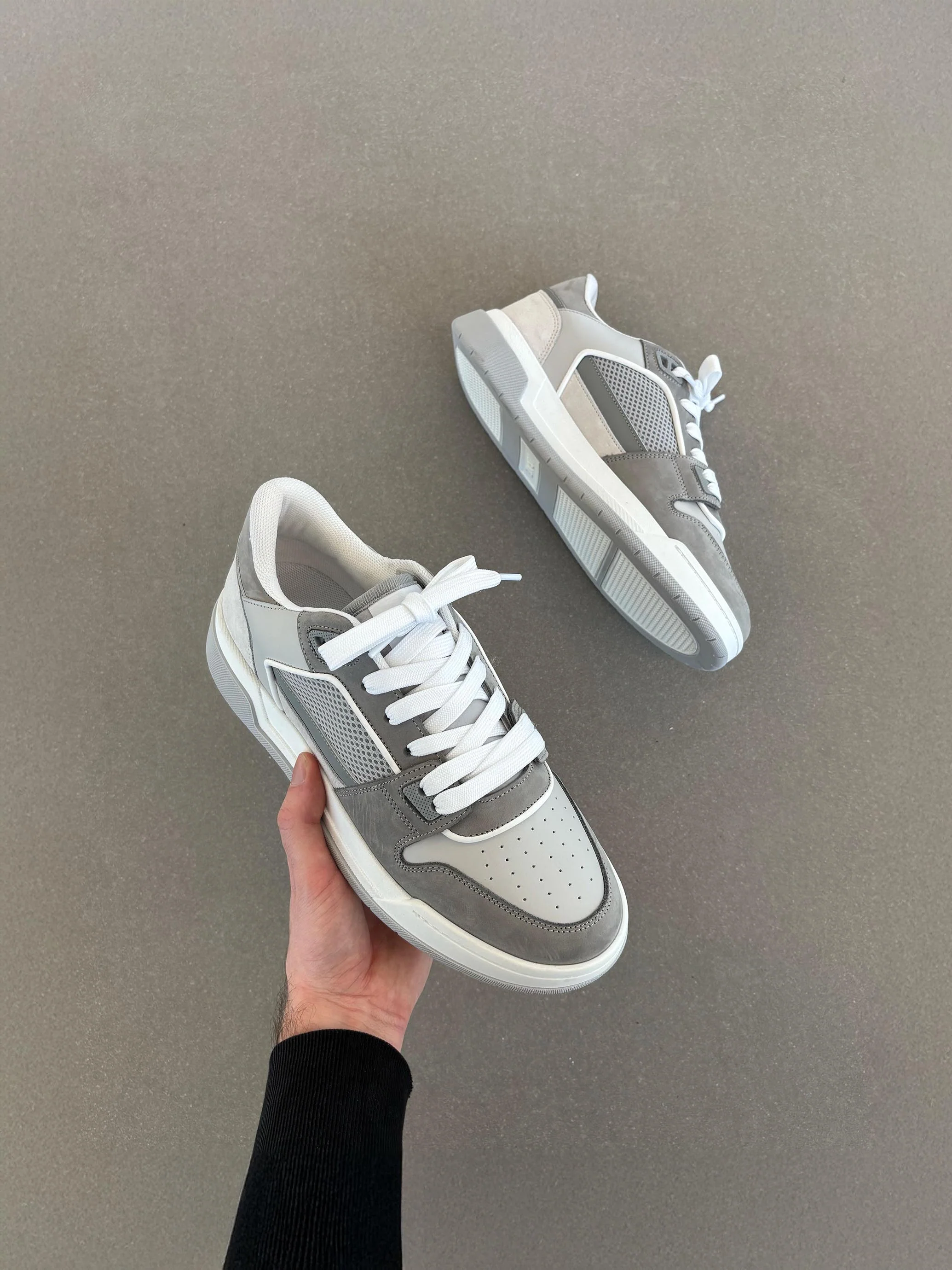 Basket Trainer in Stone - Image 6