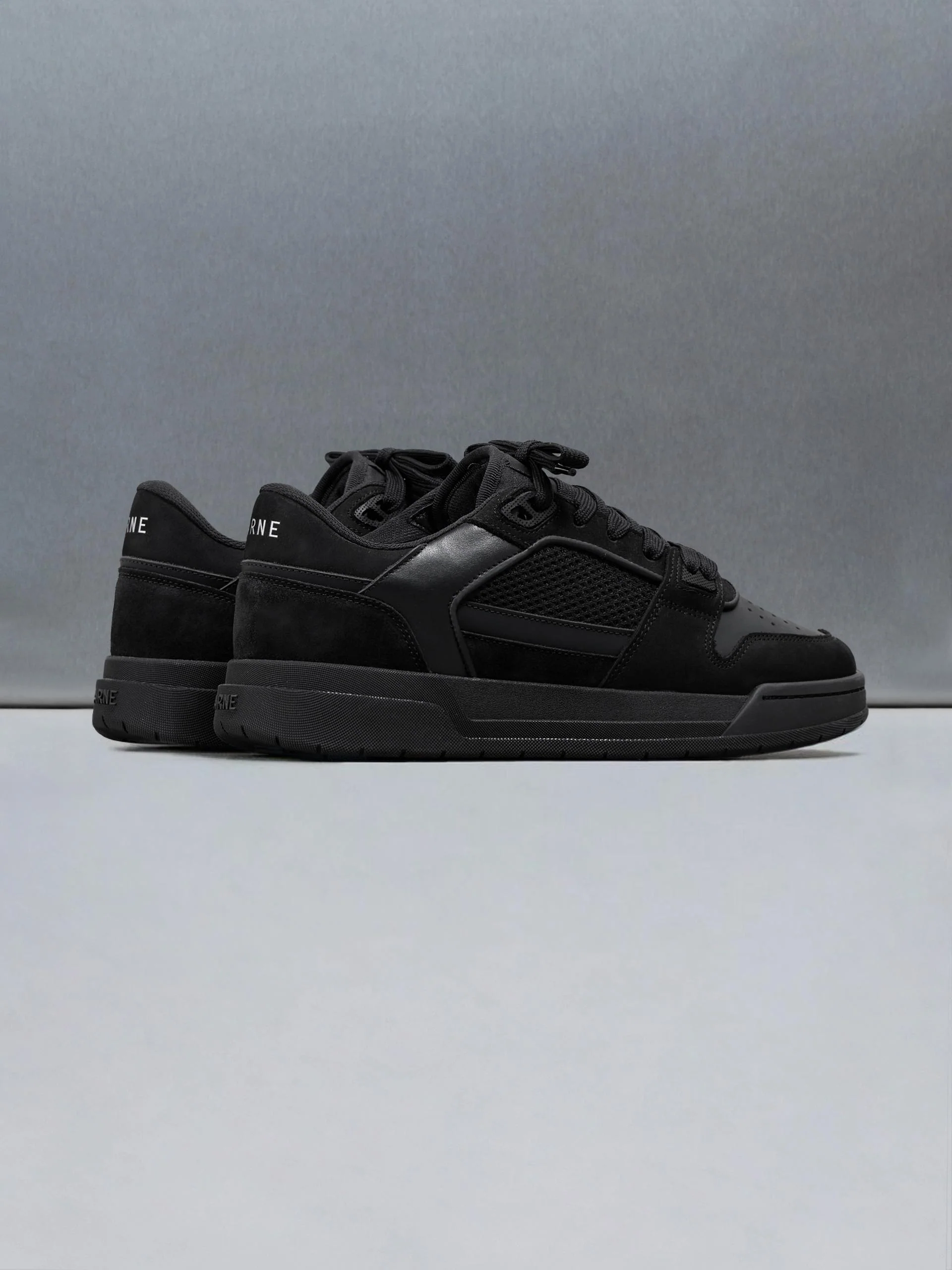 Basket Trainer in Triple Black - Image 3