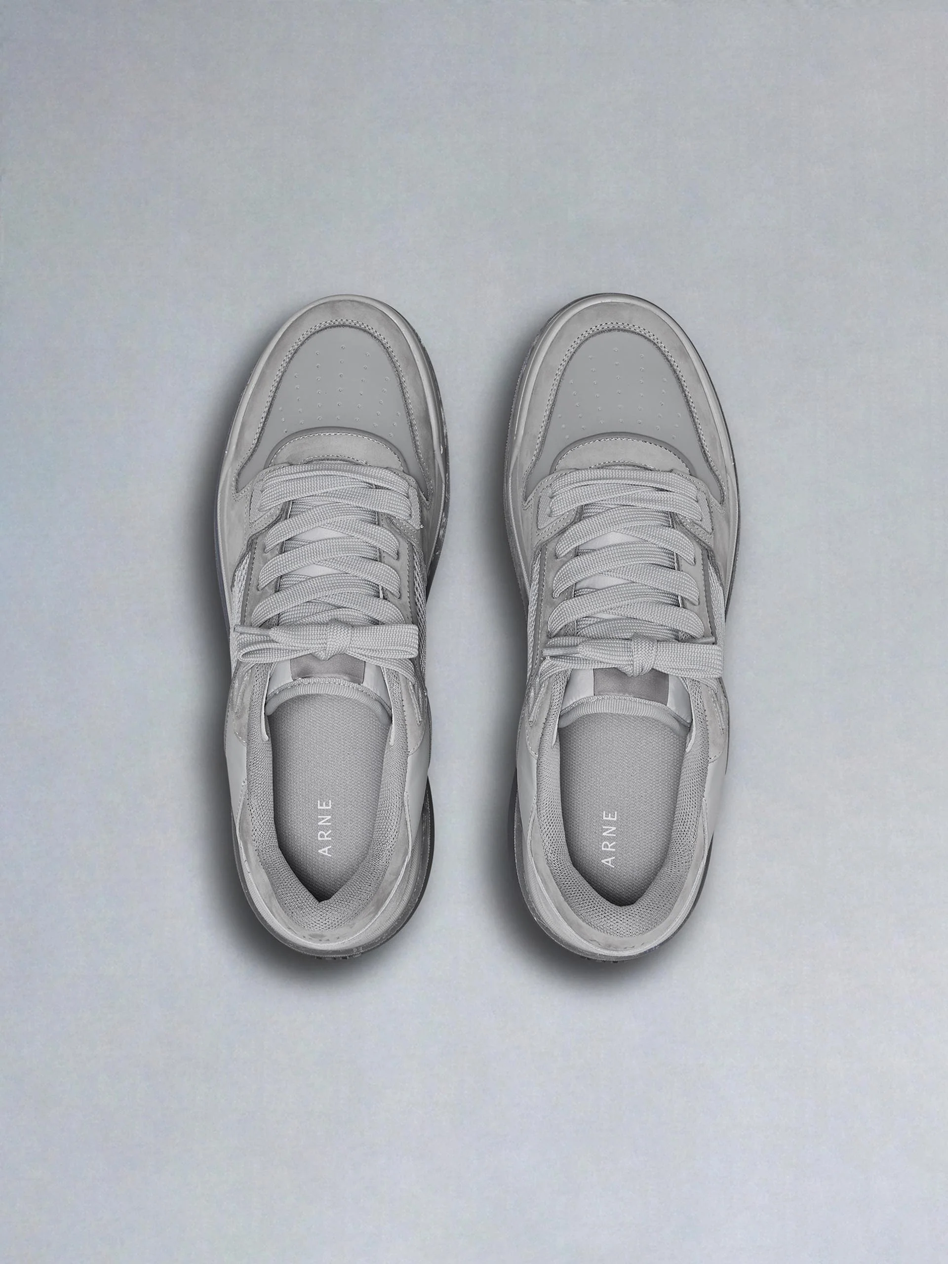 Basket Trainer in Triple Grey - Image 5