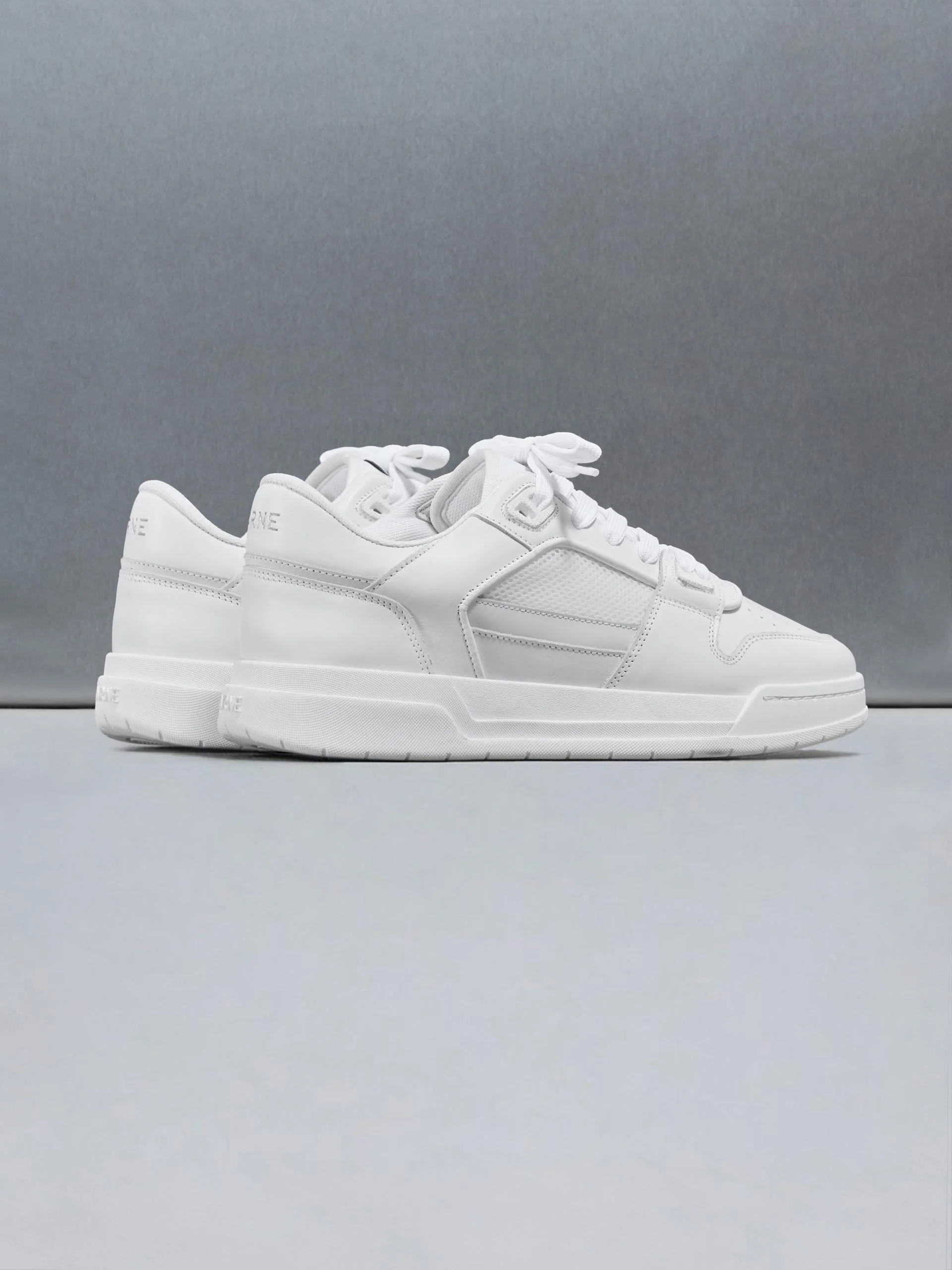 Basket Trainer in Triple White - Image 4