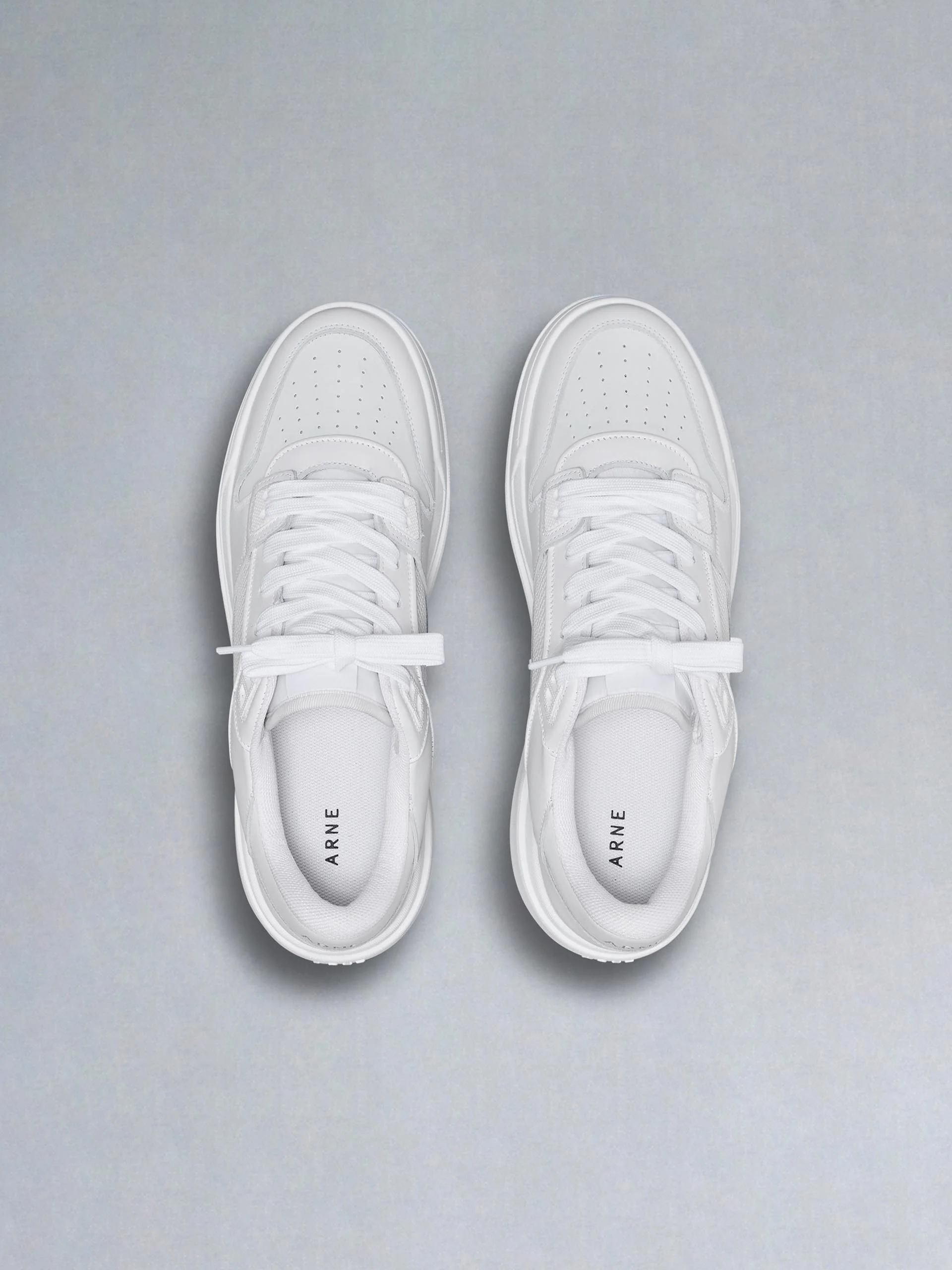 Basket Trainer in Triple White - Image 5