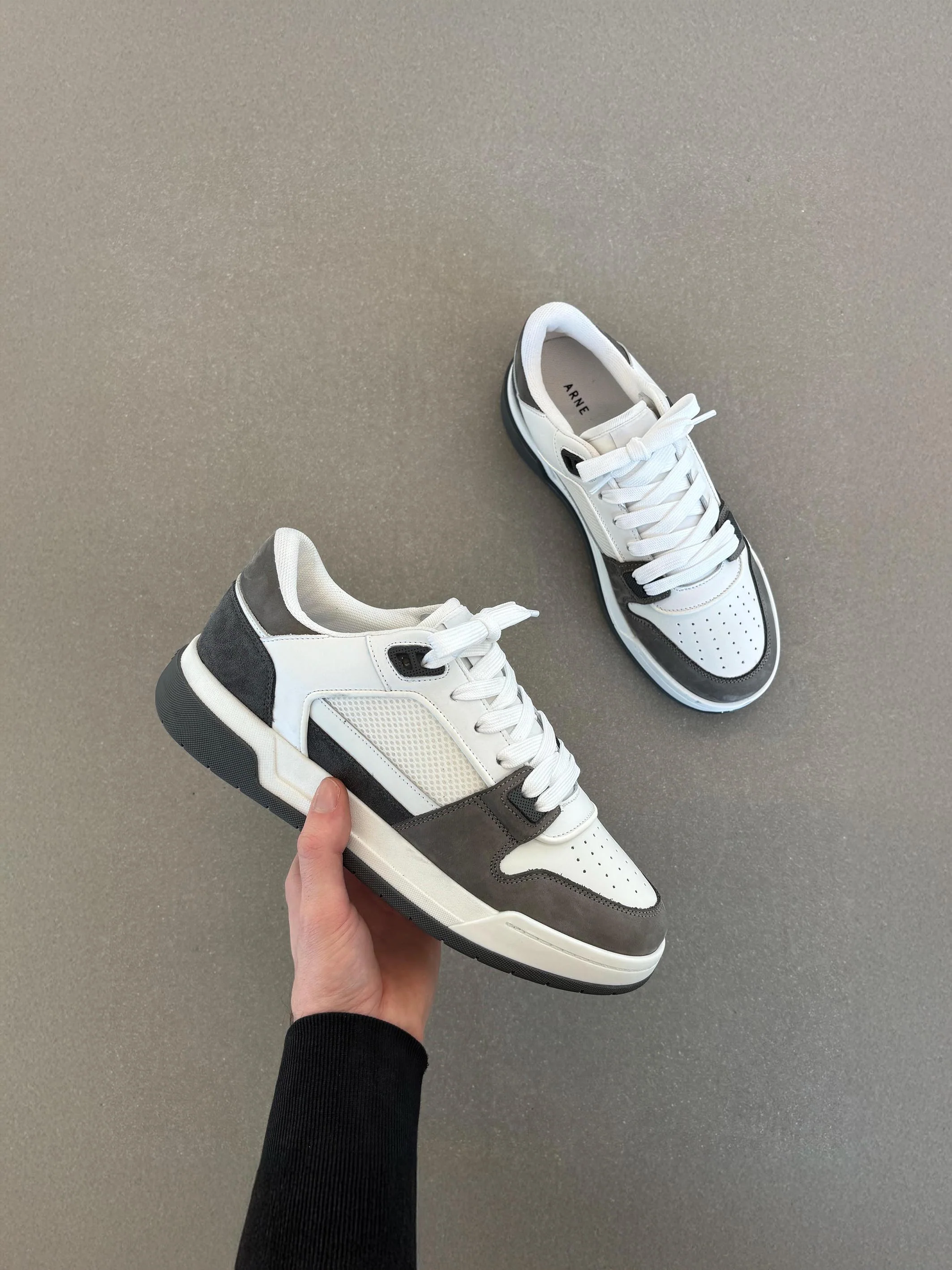 Basket Trainer in White Autumn - Image 6