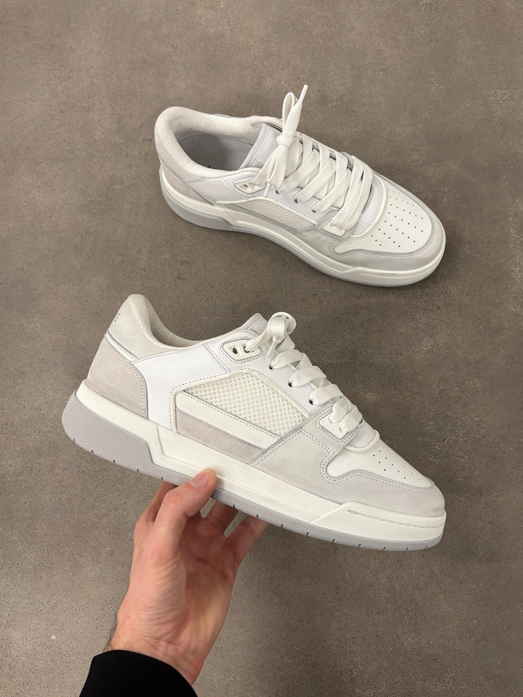 Basket Trainer in White Ice - Image 6