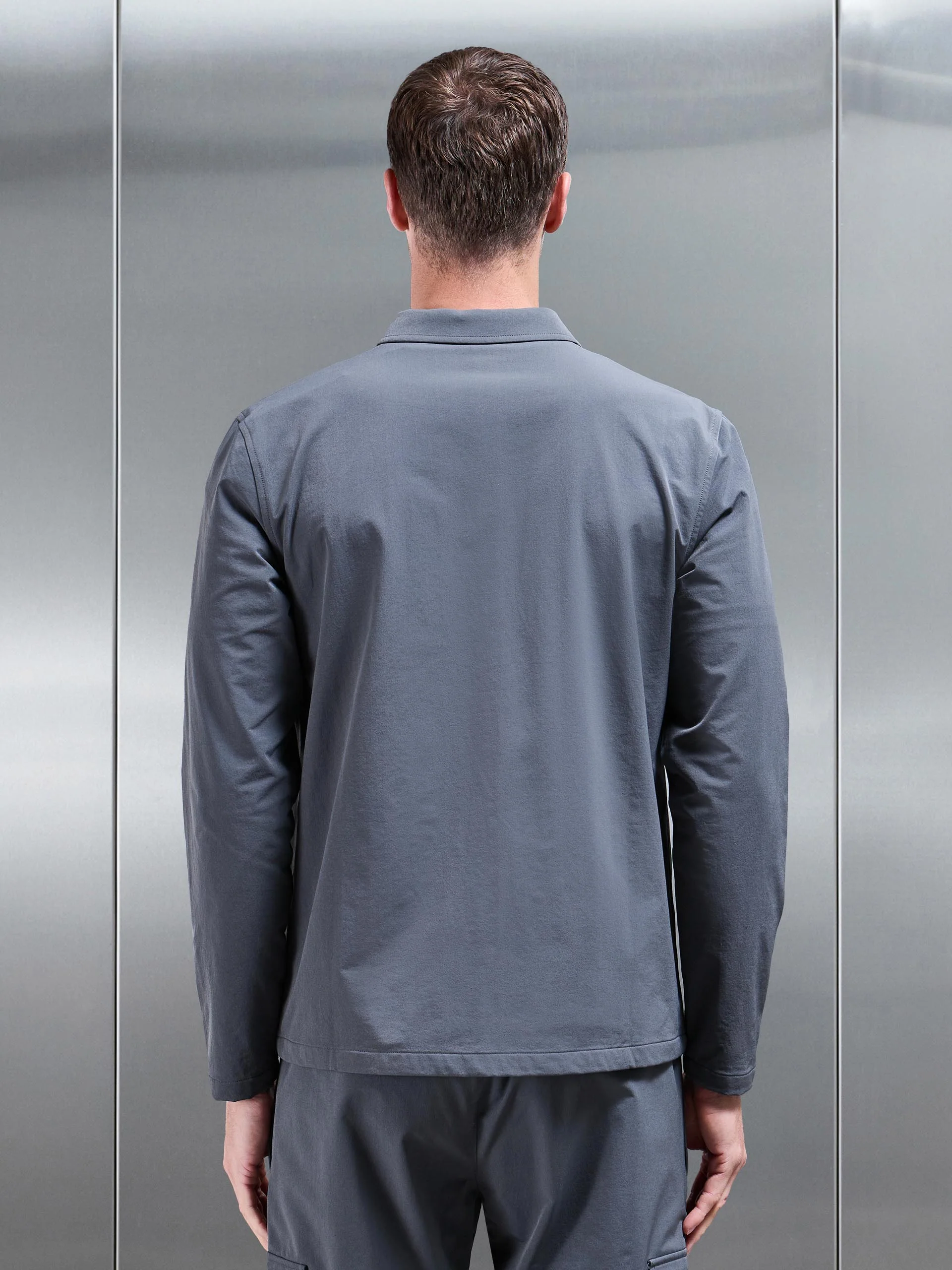 Cargo Jacket in Grey - Image 5
